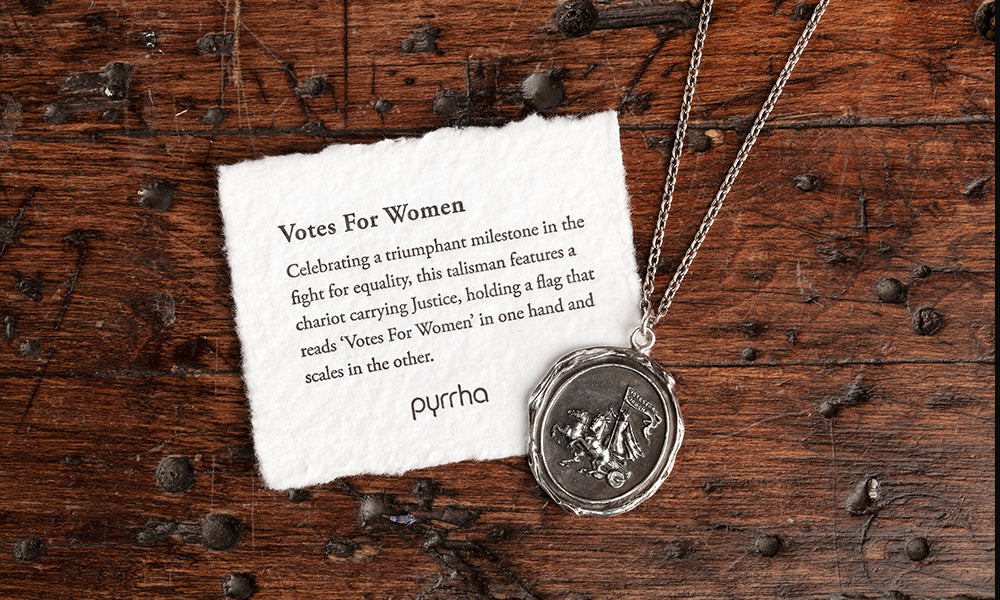 The year of the woman, Part II: The "Votes For Women" necklace