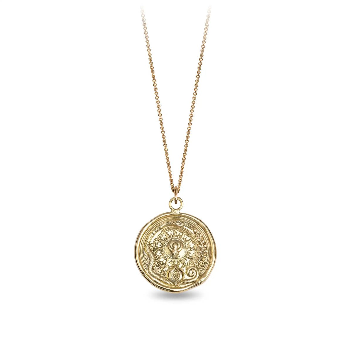 Age With Power 14K Gold Talisman - Unveiled