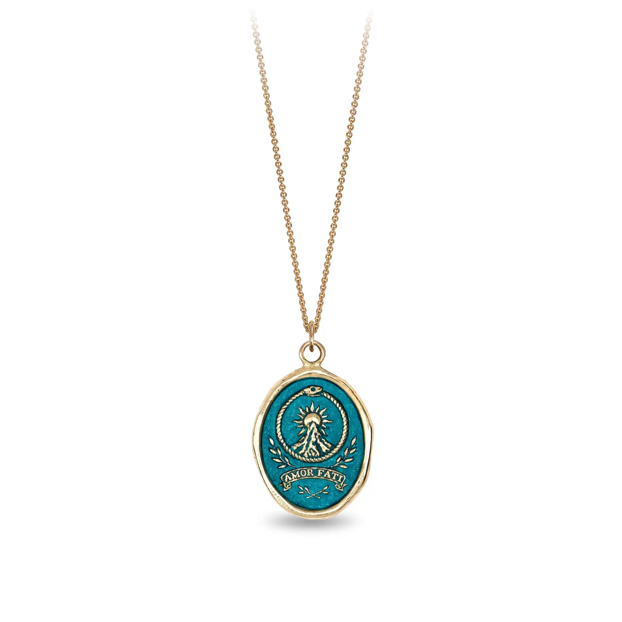 Amor Fati 14K Gold Talisman - True Colors