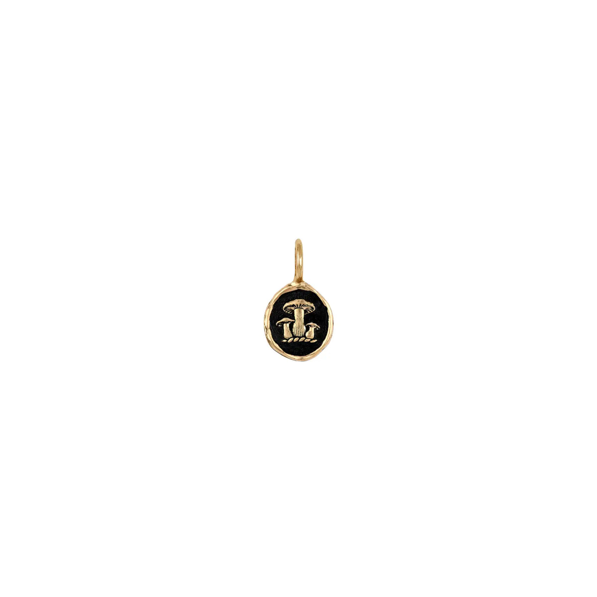 Earthy 14K Gold Appreciation Charm