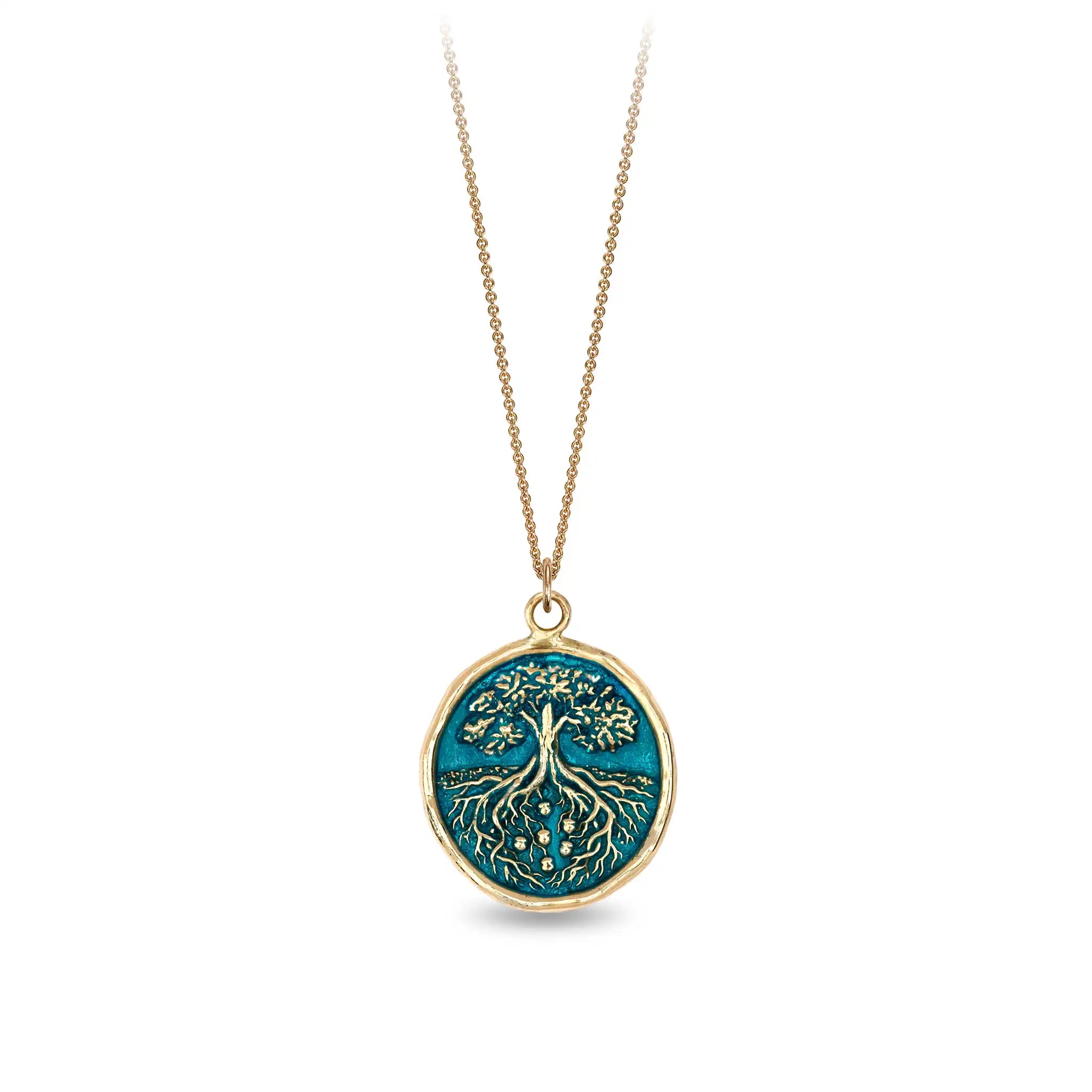 Family Roots 14K Gold Talisman - True Colors