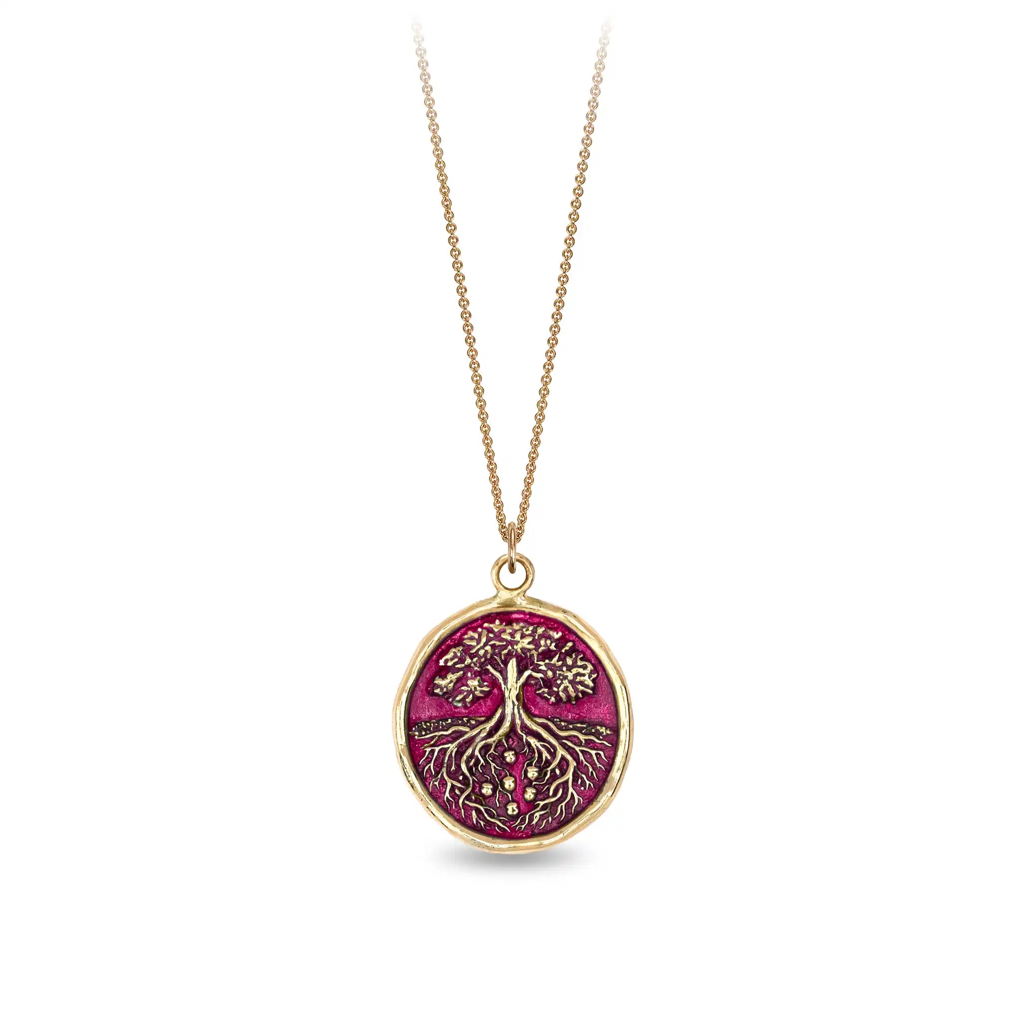 Family Roots 14K Gold Talisman - True Colors