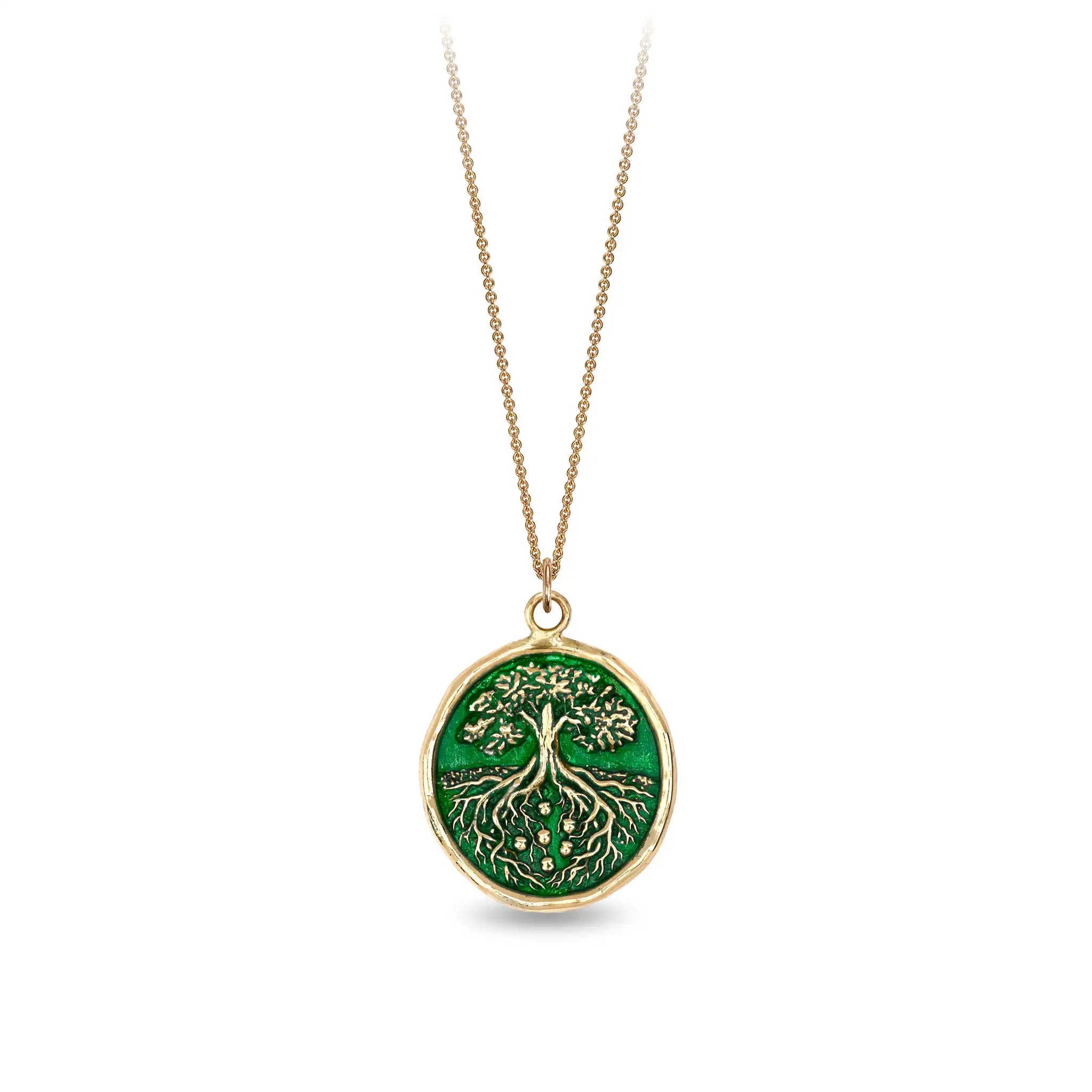 Family Roots 14K Gold Talisman - True Colors