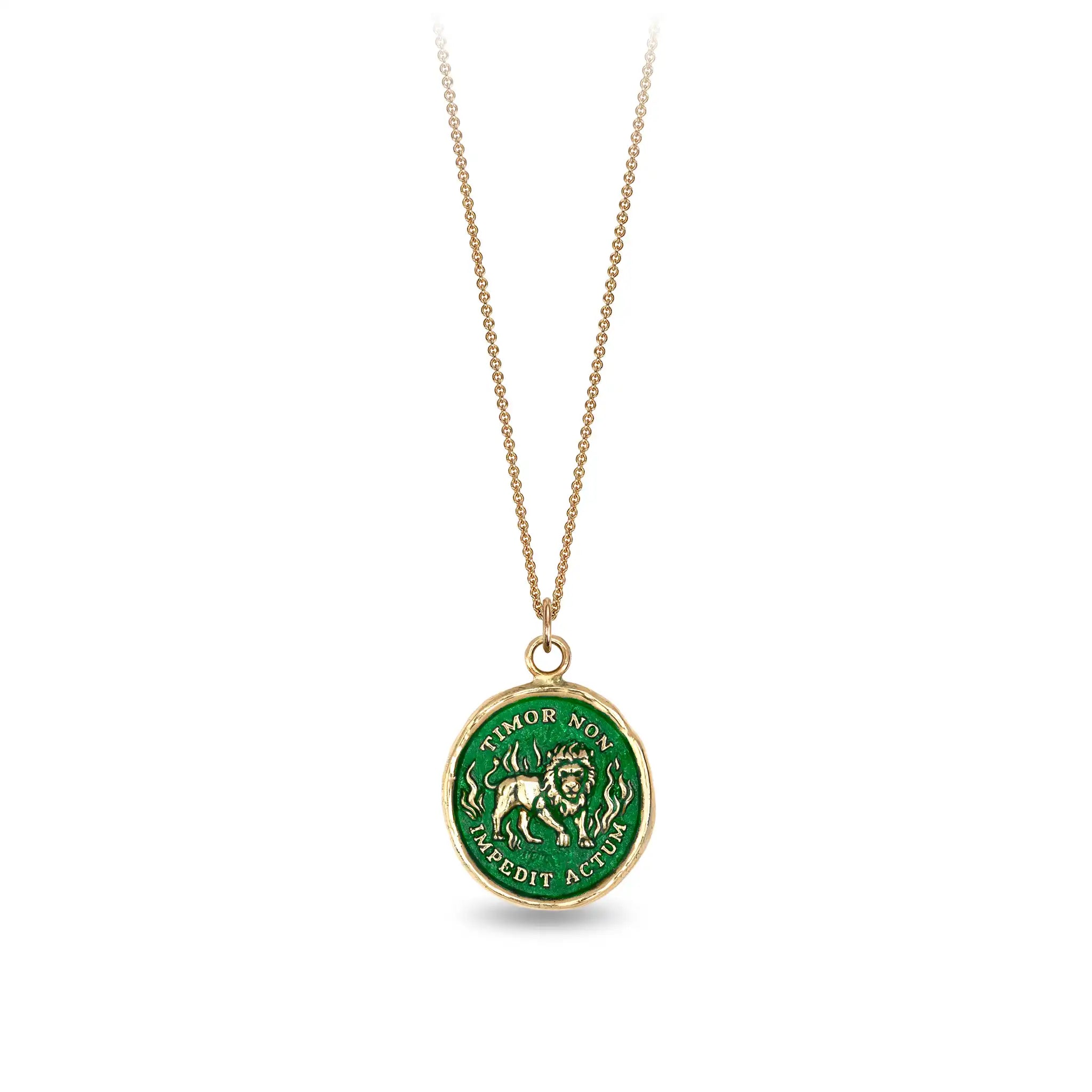 Feel the Fear 14K Gold Talisman - True Colors