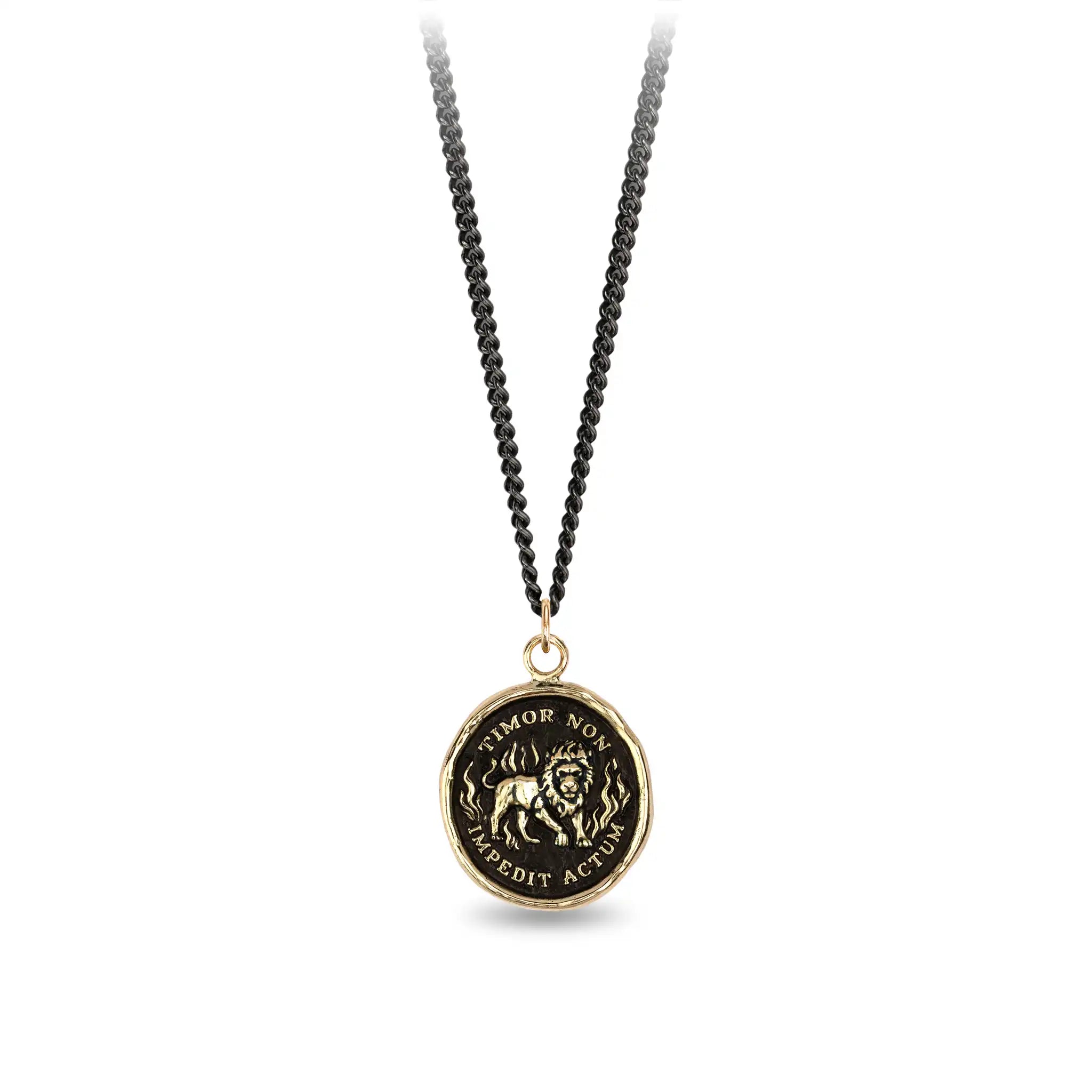 Feel the Fear 14K Gold Talisman