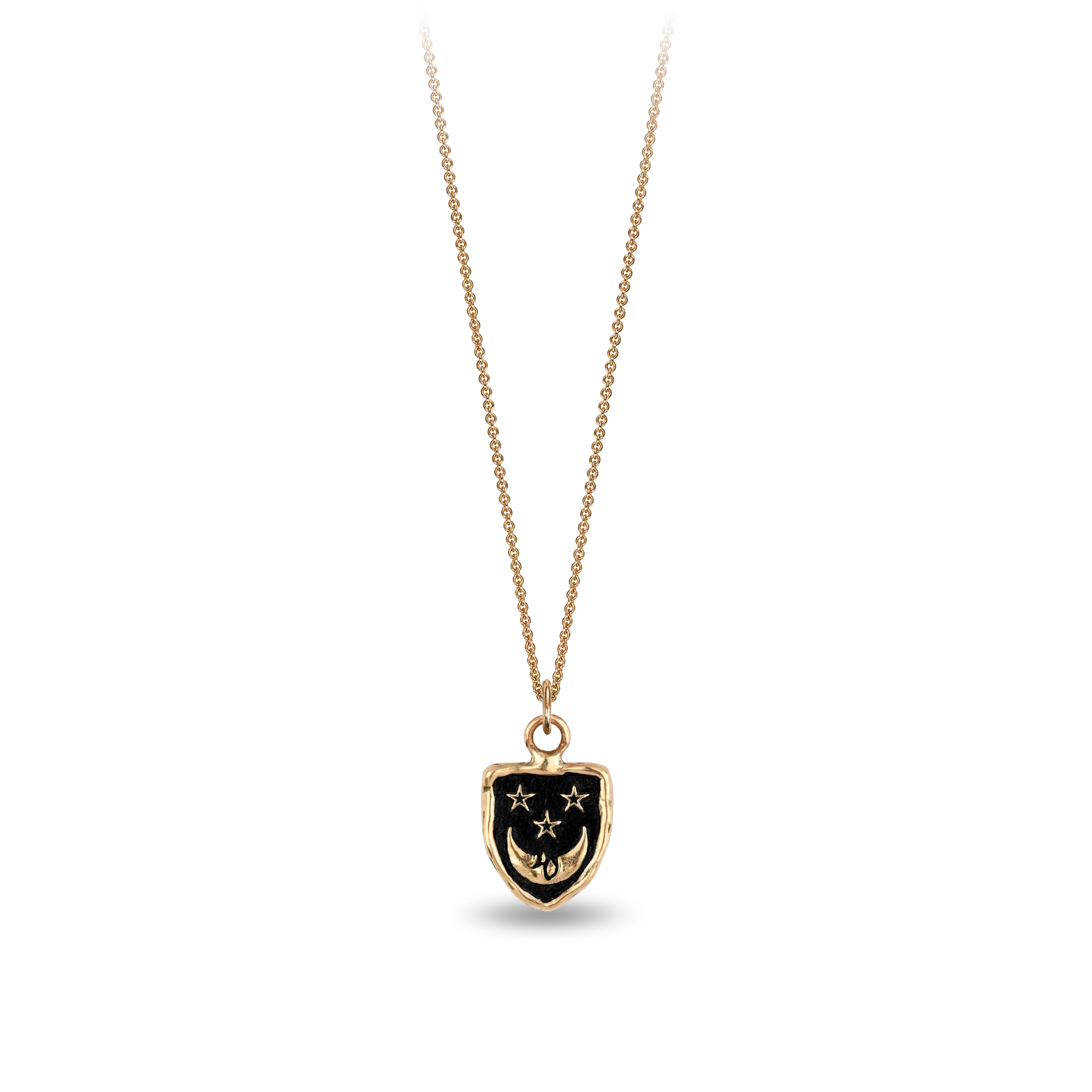 Reflective 14K Gold Appreciation Talisman