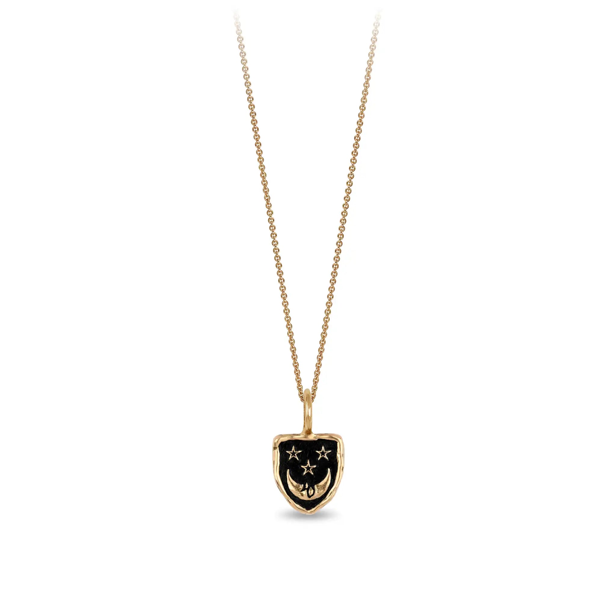 Reflective 14K Gold Appreciation Charm