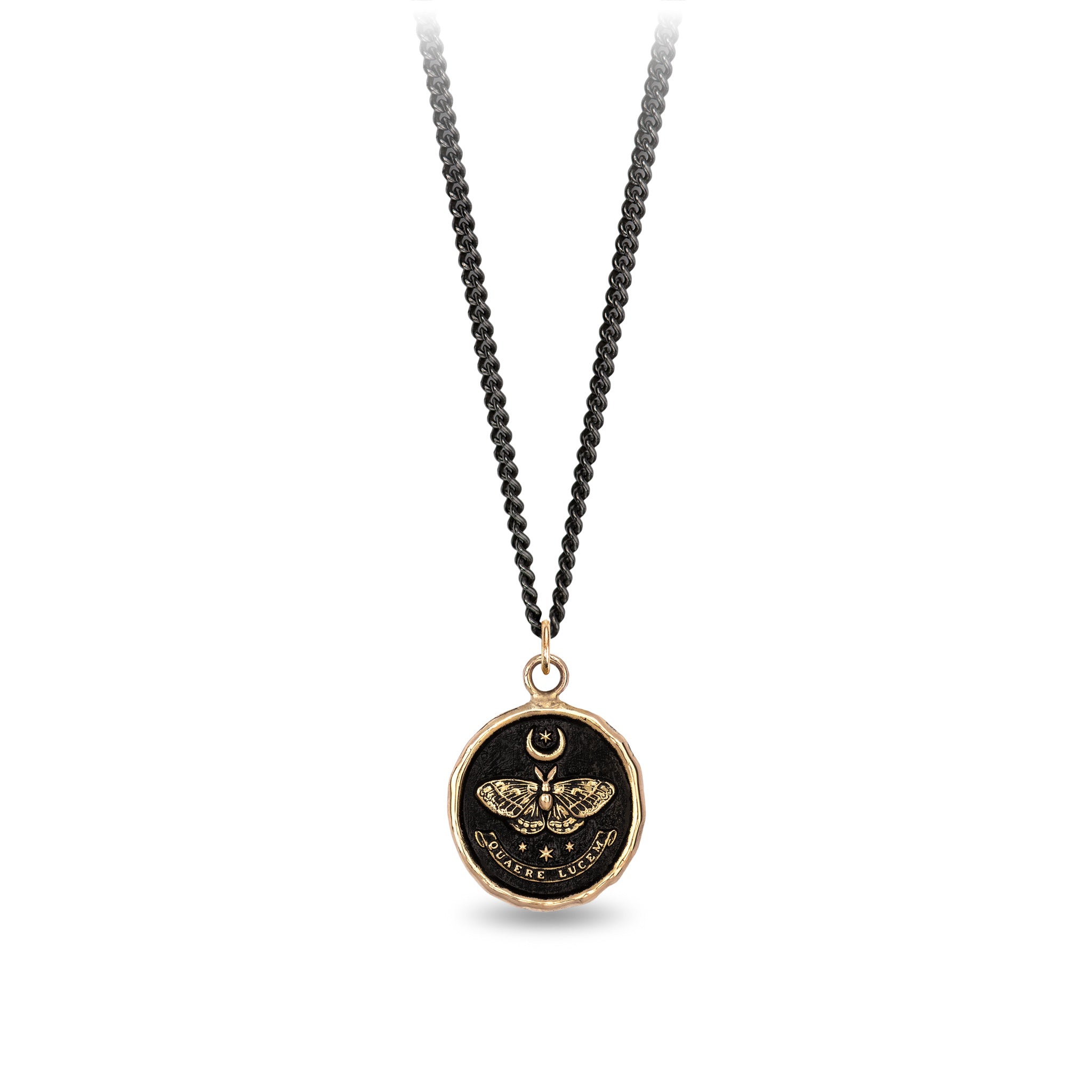 Seek the Light 14K Gold Talisman