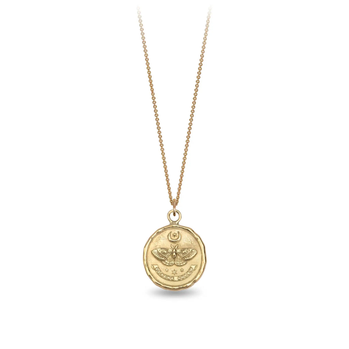 Seek the Light 14K Gold Talisman - Unveiled
