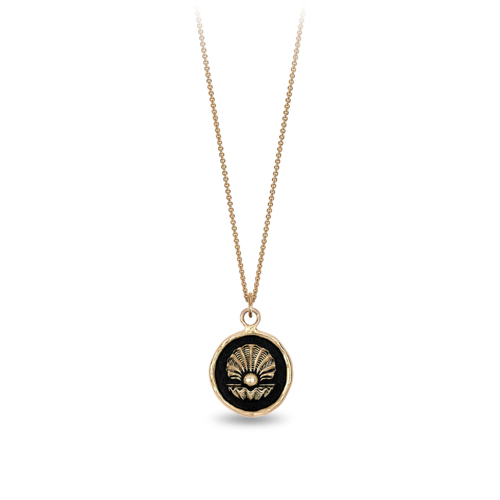 The World is Your Oyster 14K Gold Talisman