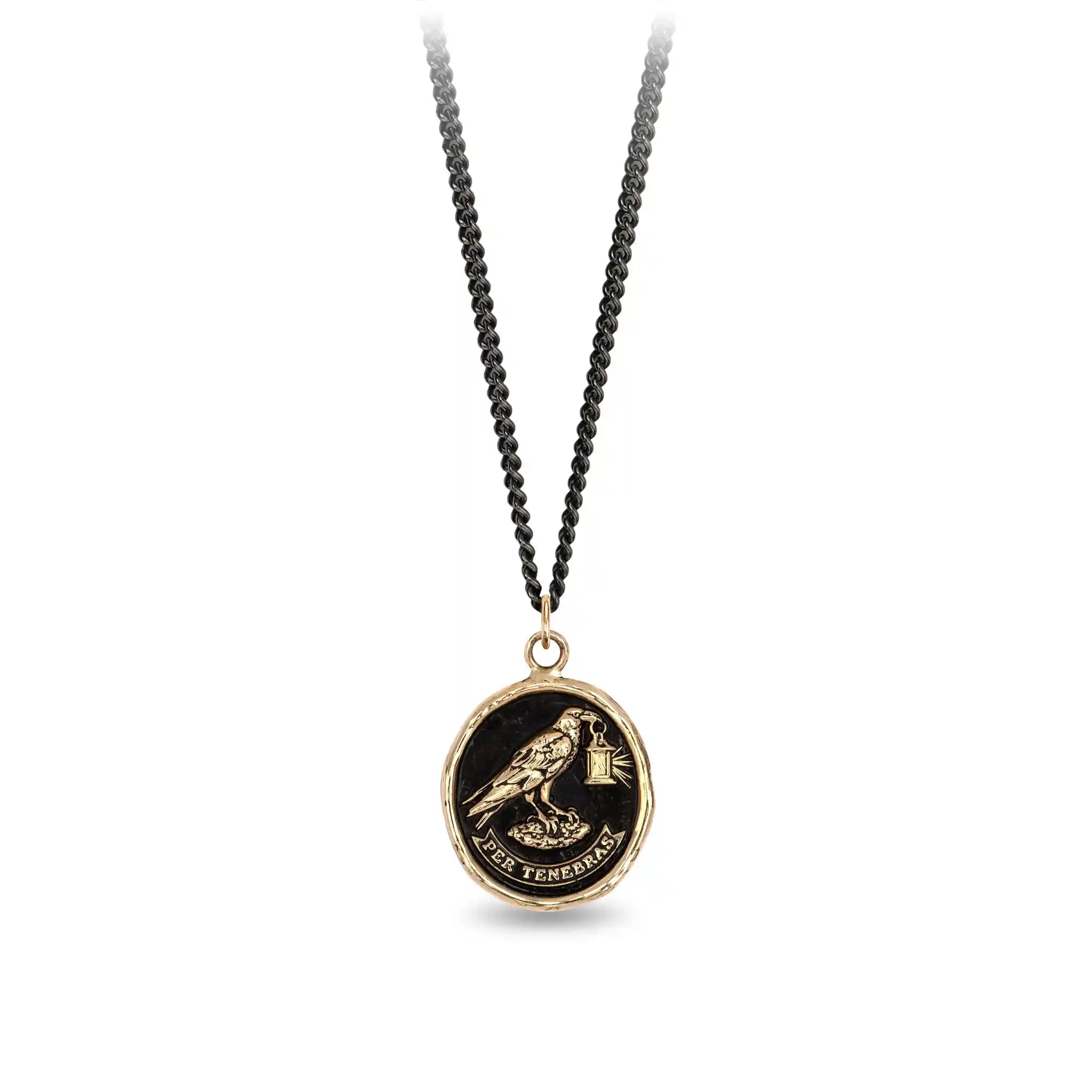 Through Darkness 14K Gold Talisman