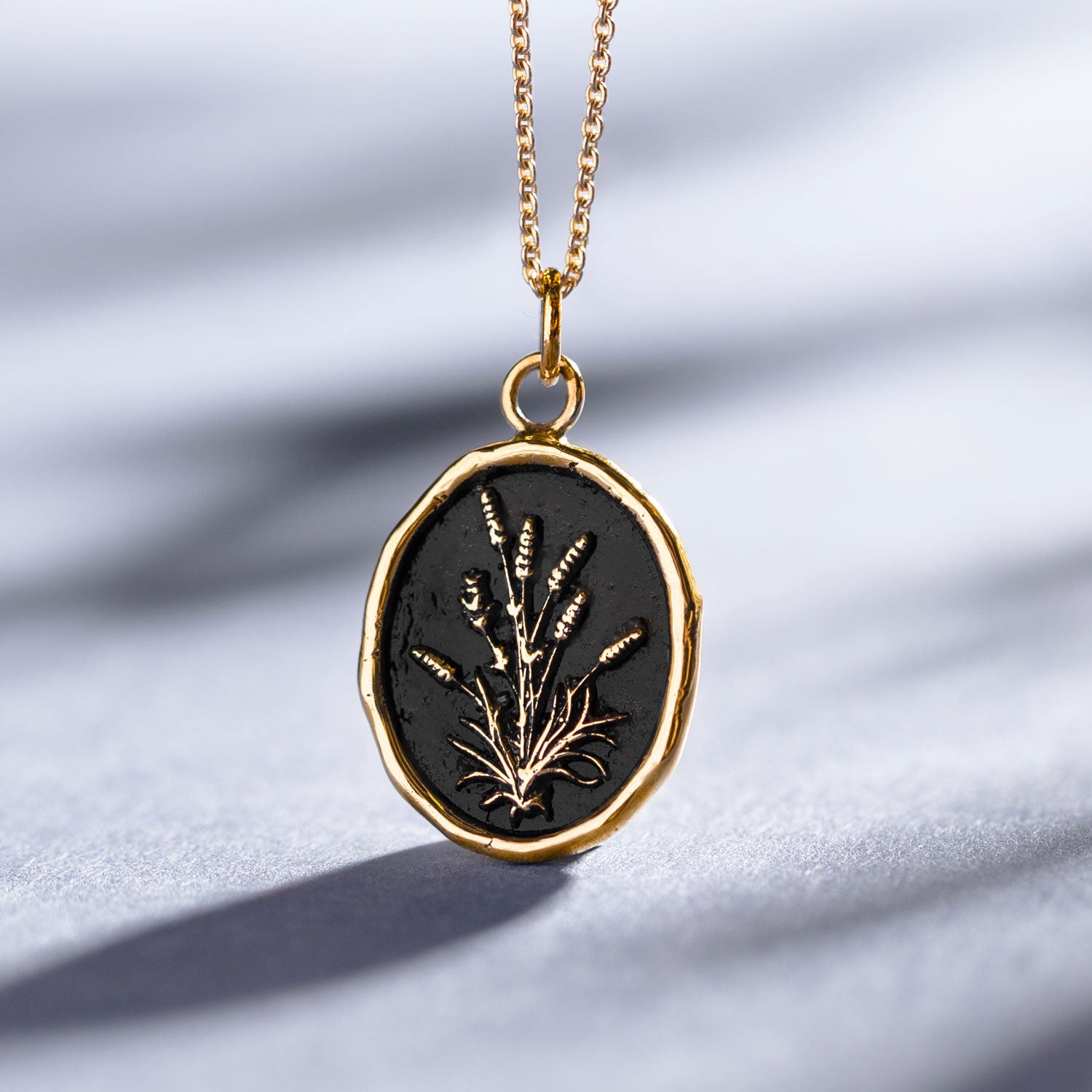 Tranquility 14K Gold Talisman