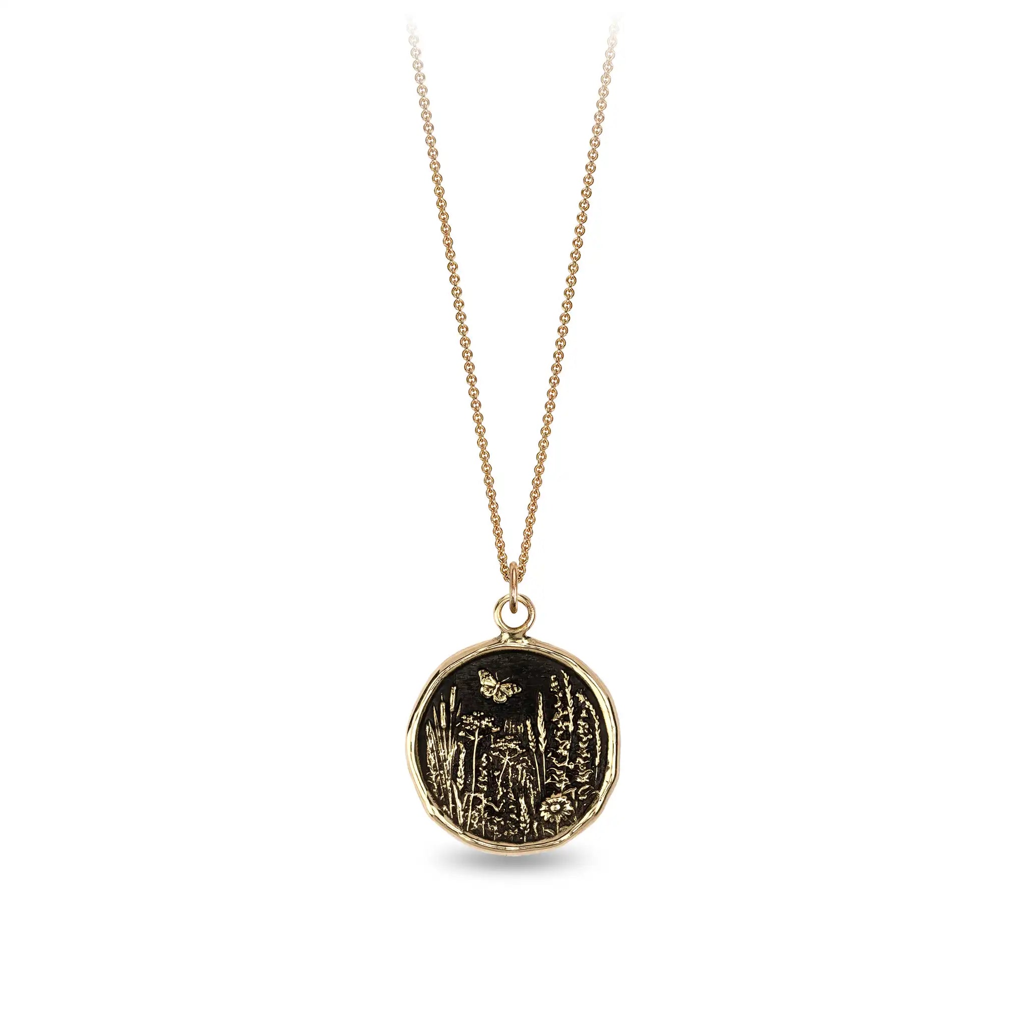Wild at Heart 14K Gold Talisman