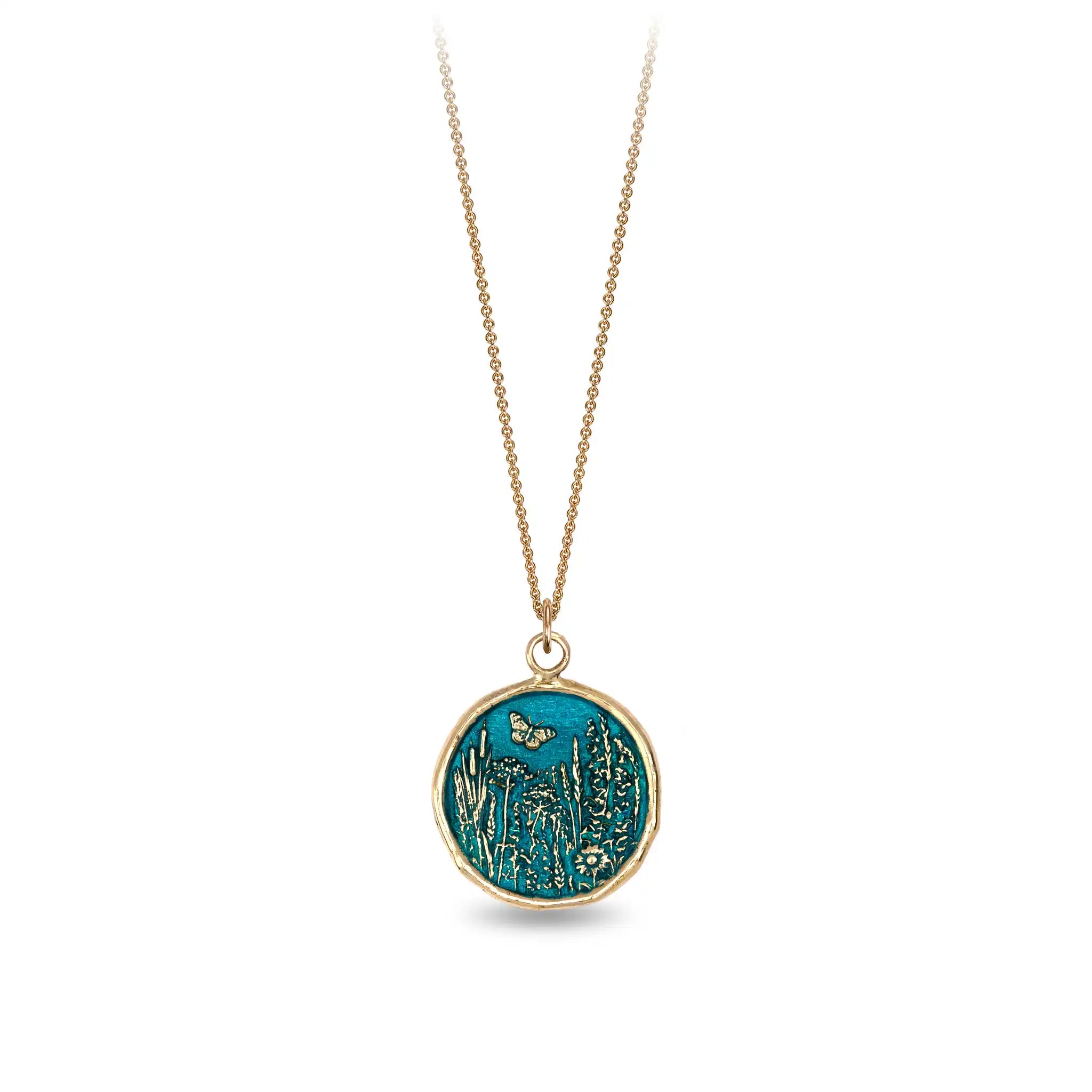 Wild at Heart 14K Gold Talisman - True Colors