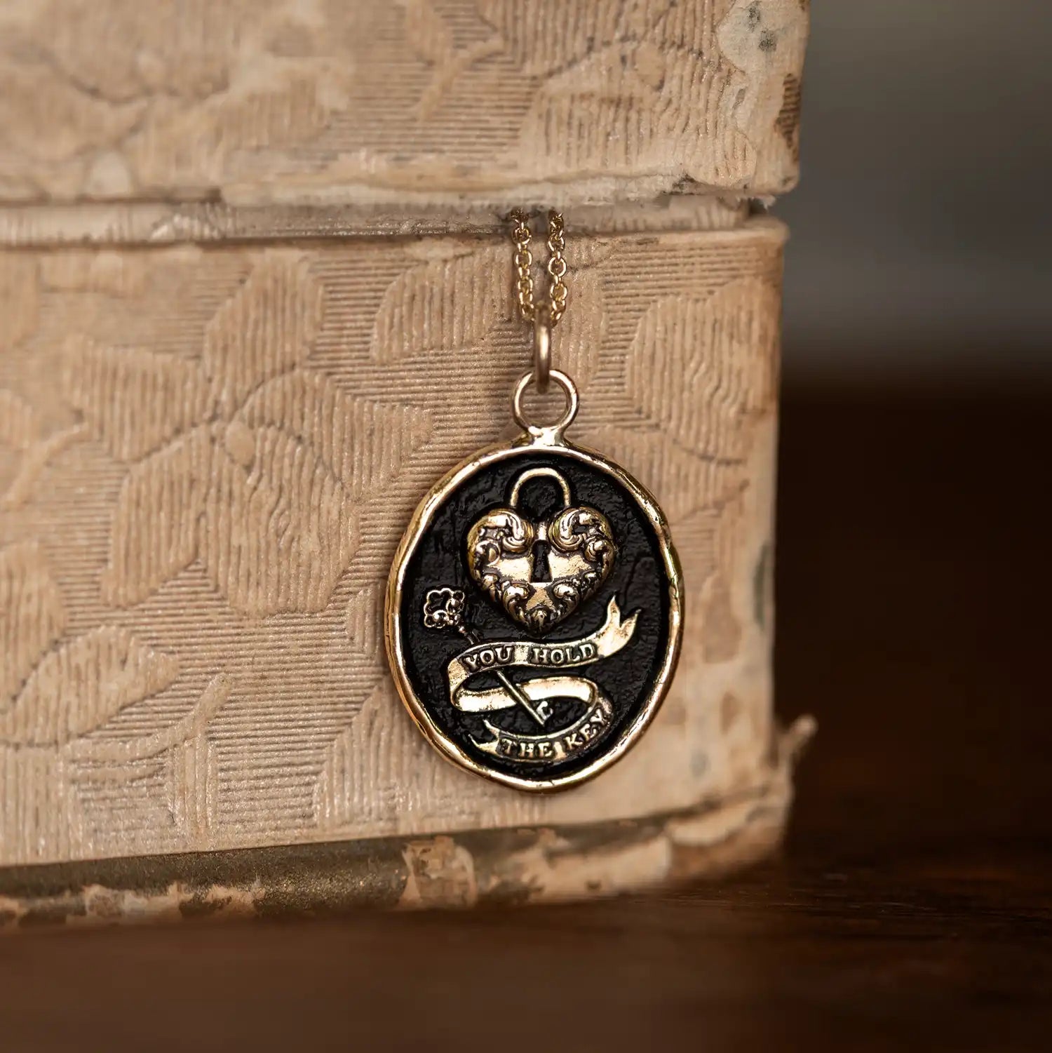 You Hold the Key 14K Gold Talisman