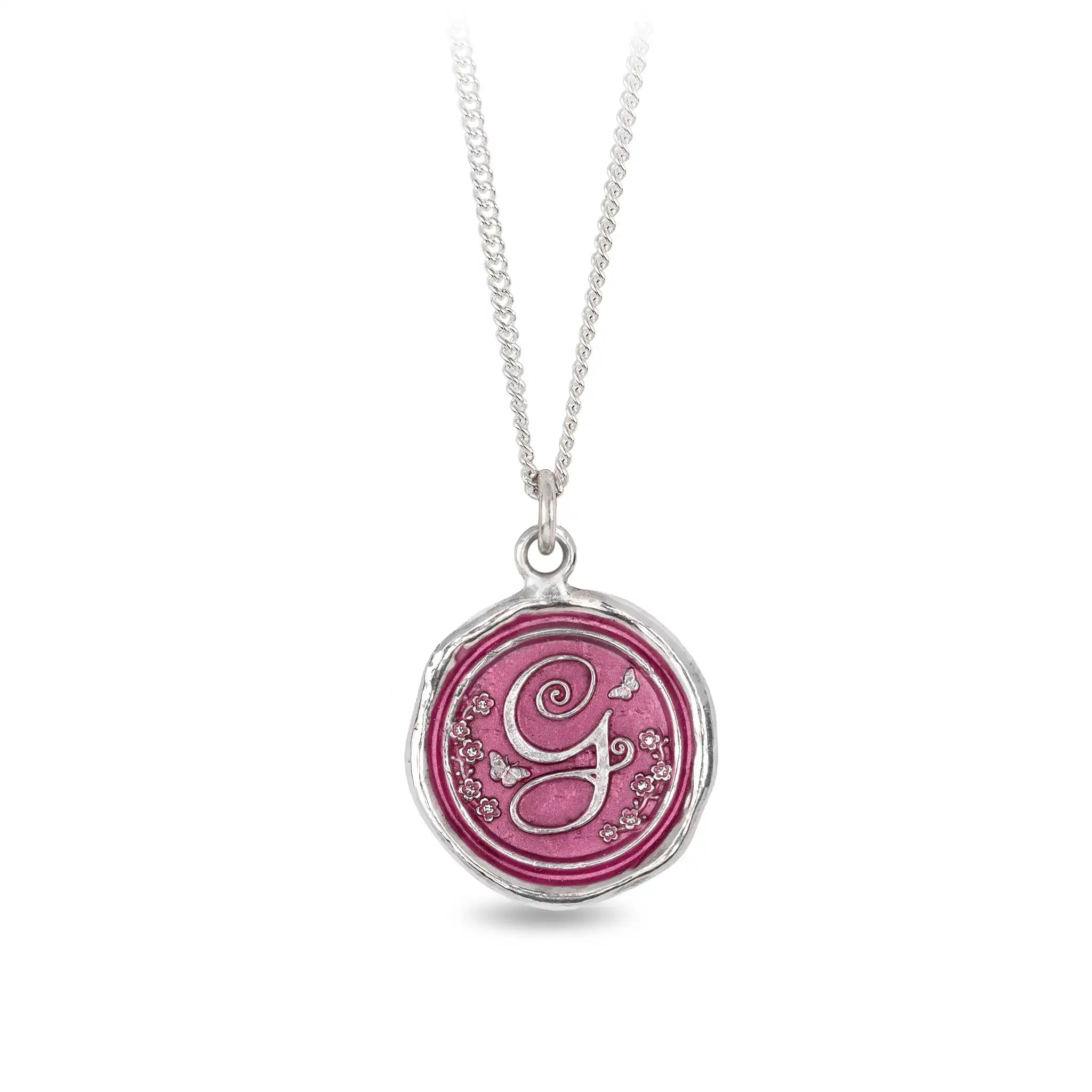 G for Glinda Talisman - Wicked Pink