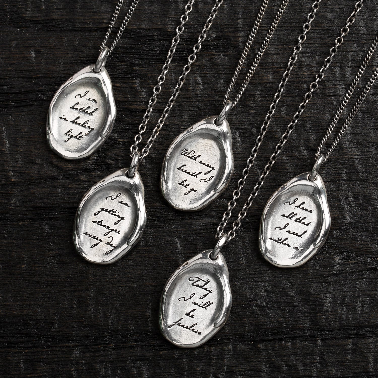 My Body Is Beautiful As It Is Affirmation Talisman