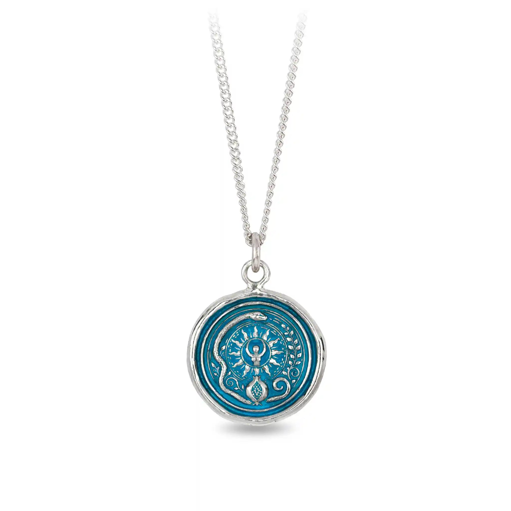 Age With Power Talisman - Capri Blue