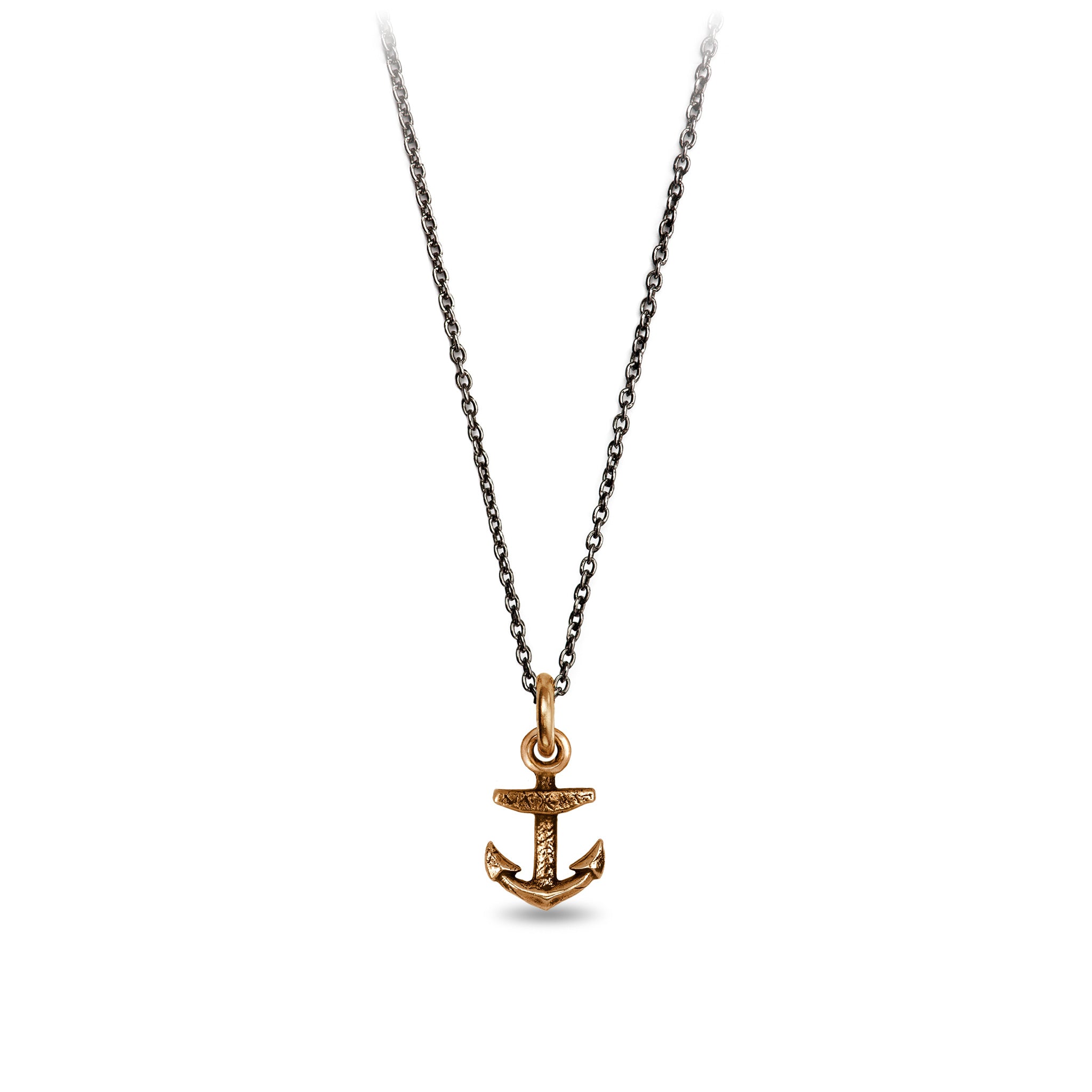 Anchor Symbol Charm - Bronze