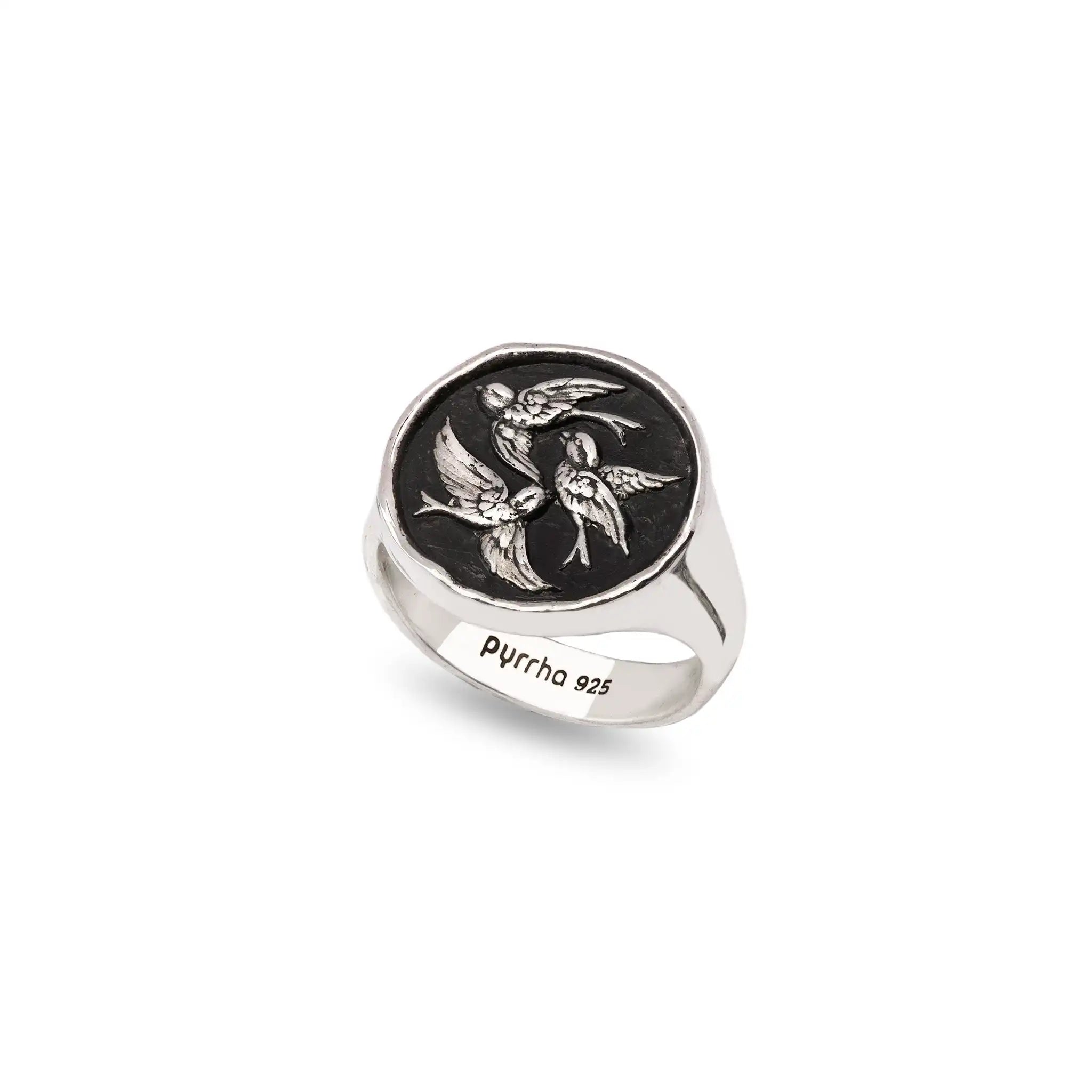 Birds of a Feather Signet Ring