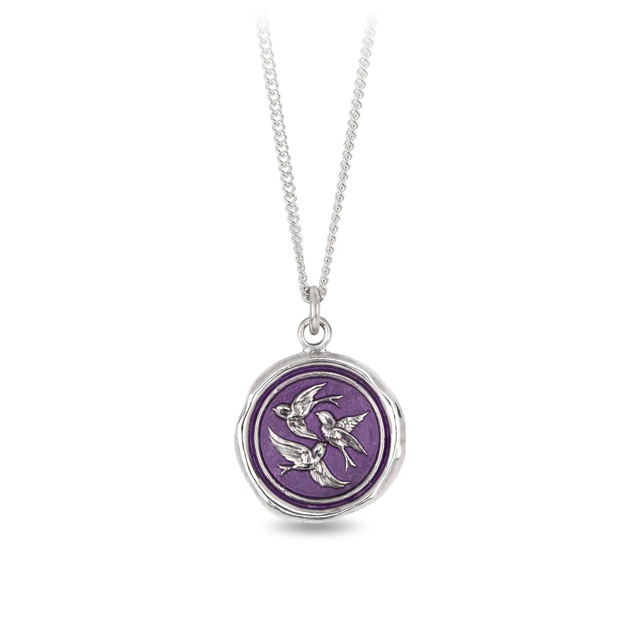 Birds of a Feather Talisman - Mystic Violet