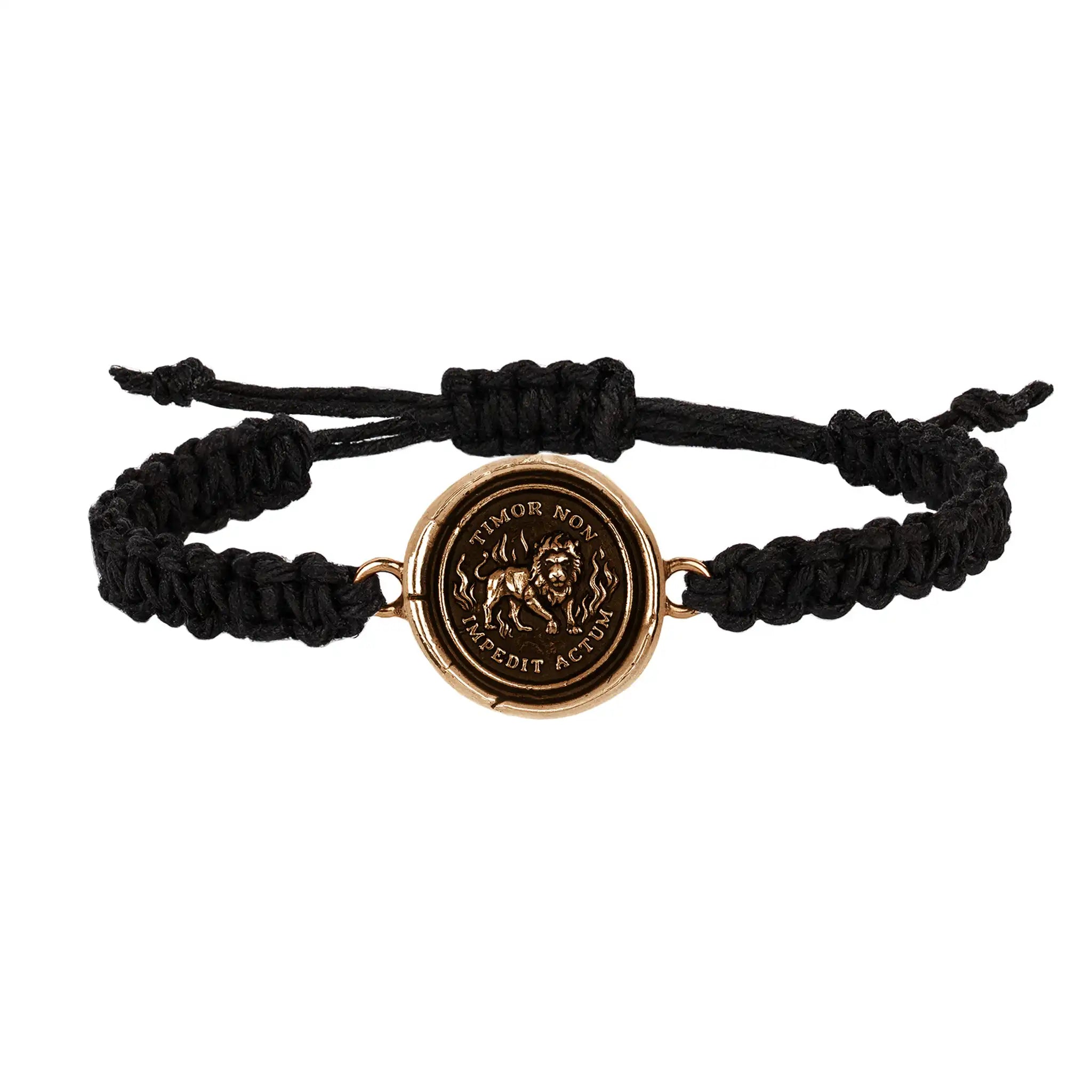 Feel the Fear Braided Bracelet
