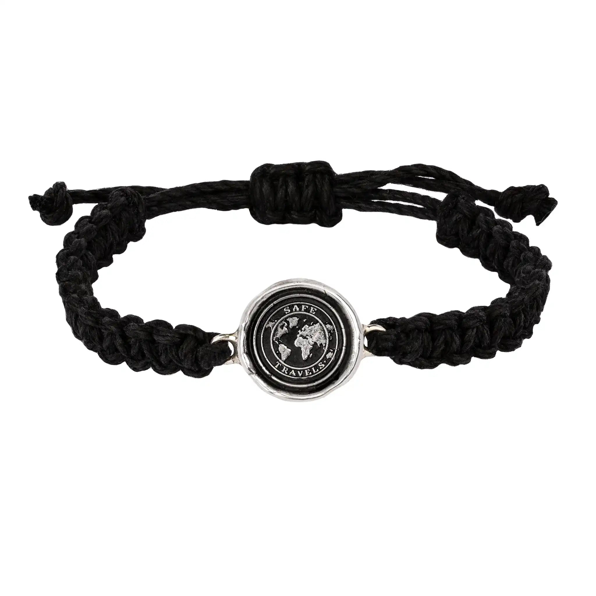 Safe Travels Braided Bracelet
