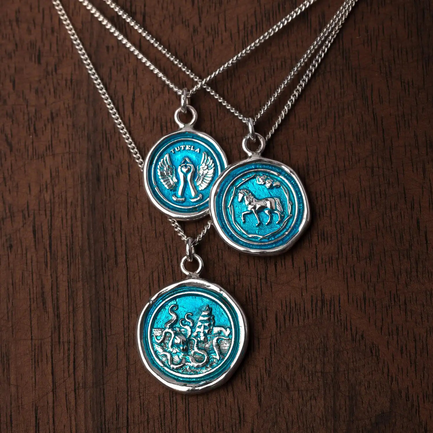 Horse Talisman - Capri Blue