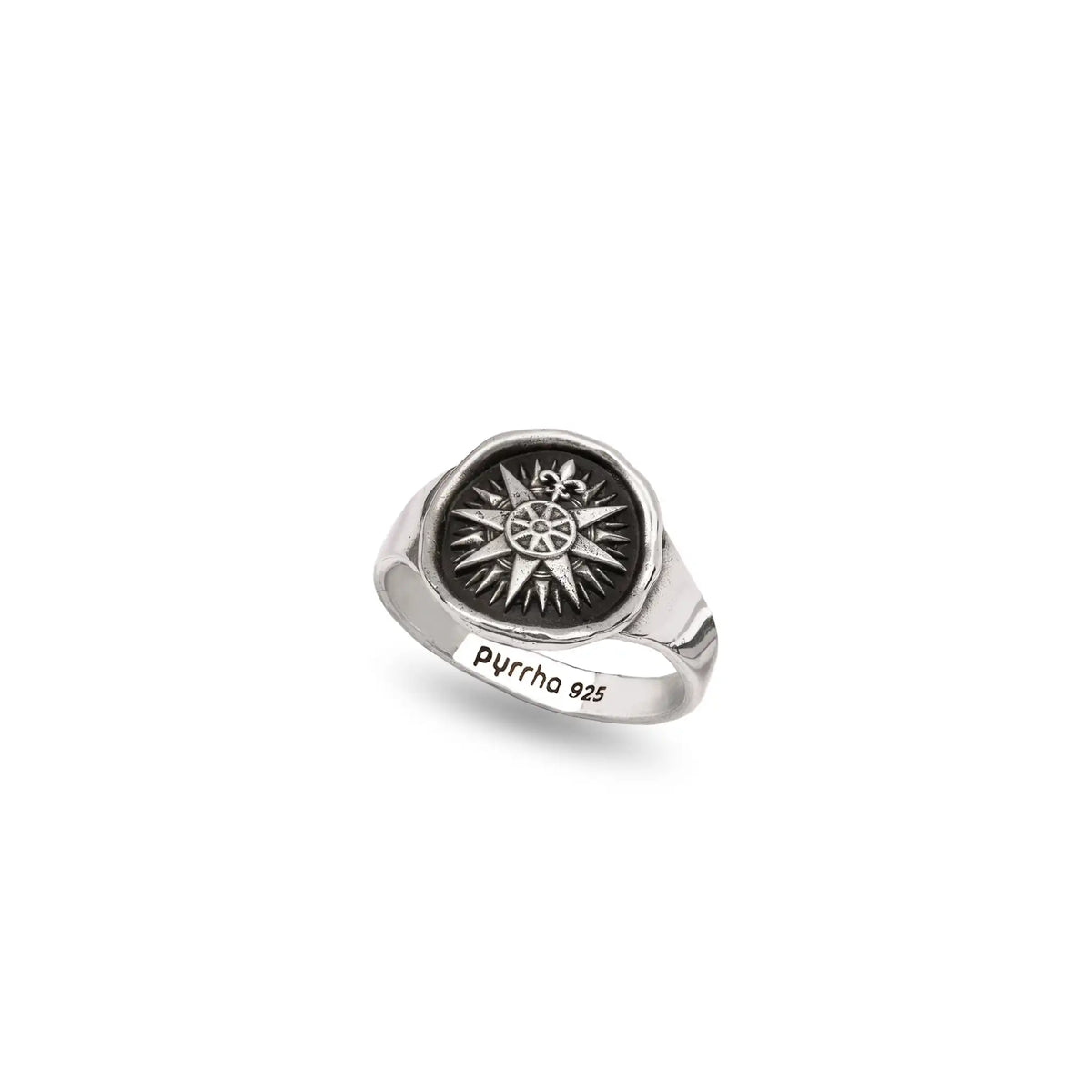 Direction Cigar Band Ring
