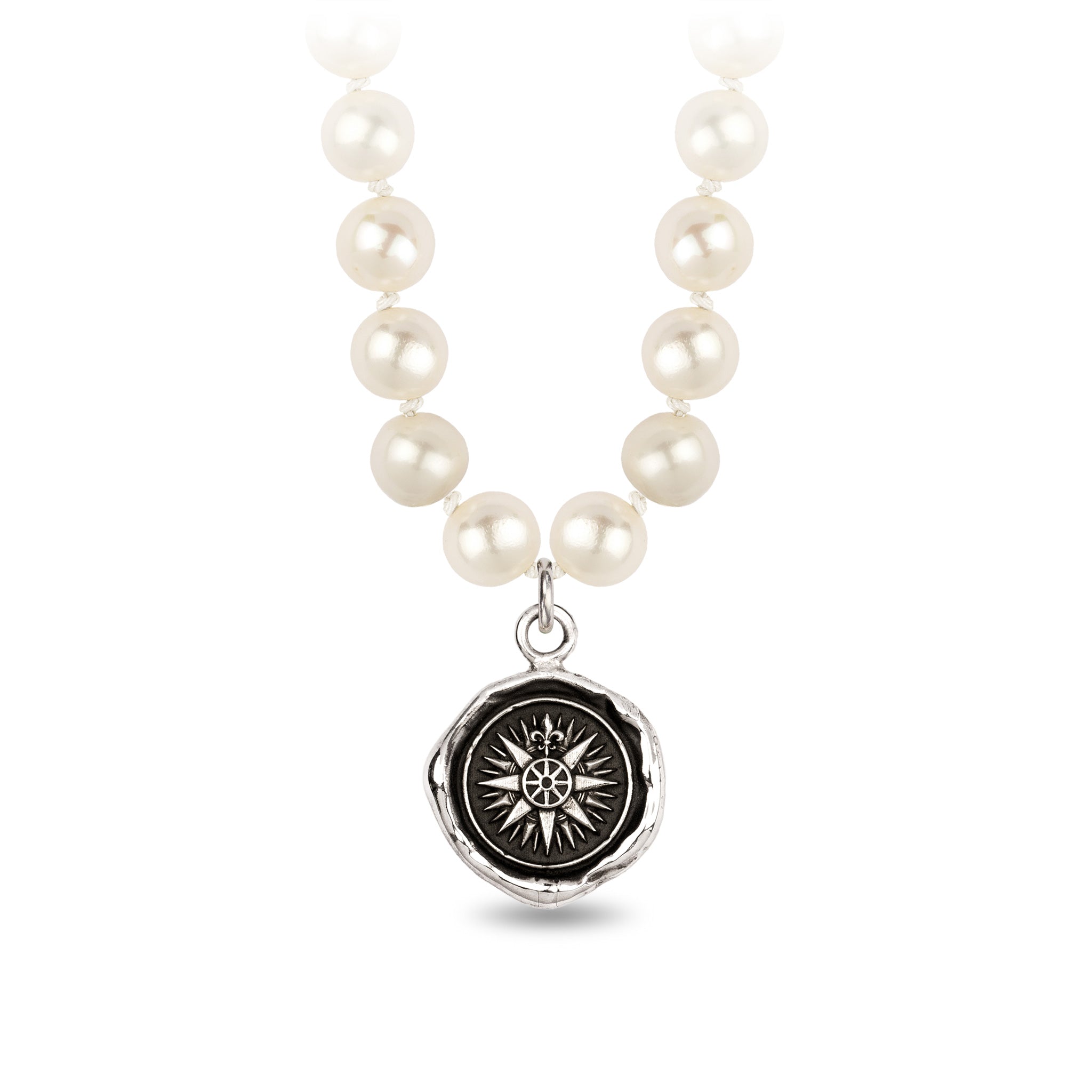 Direction Freshwater Pearl Necklace - Ivory