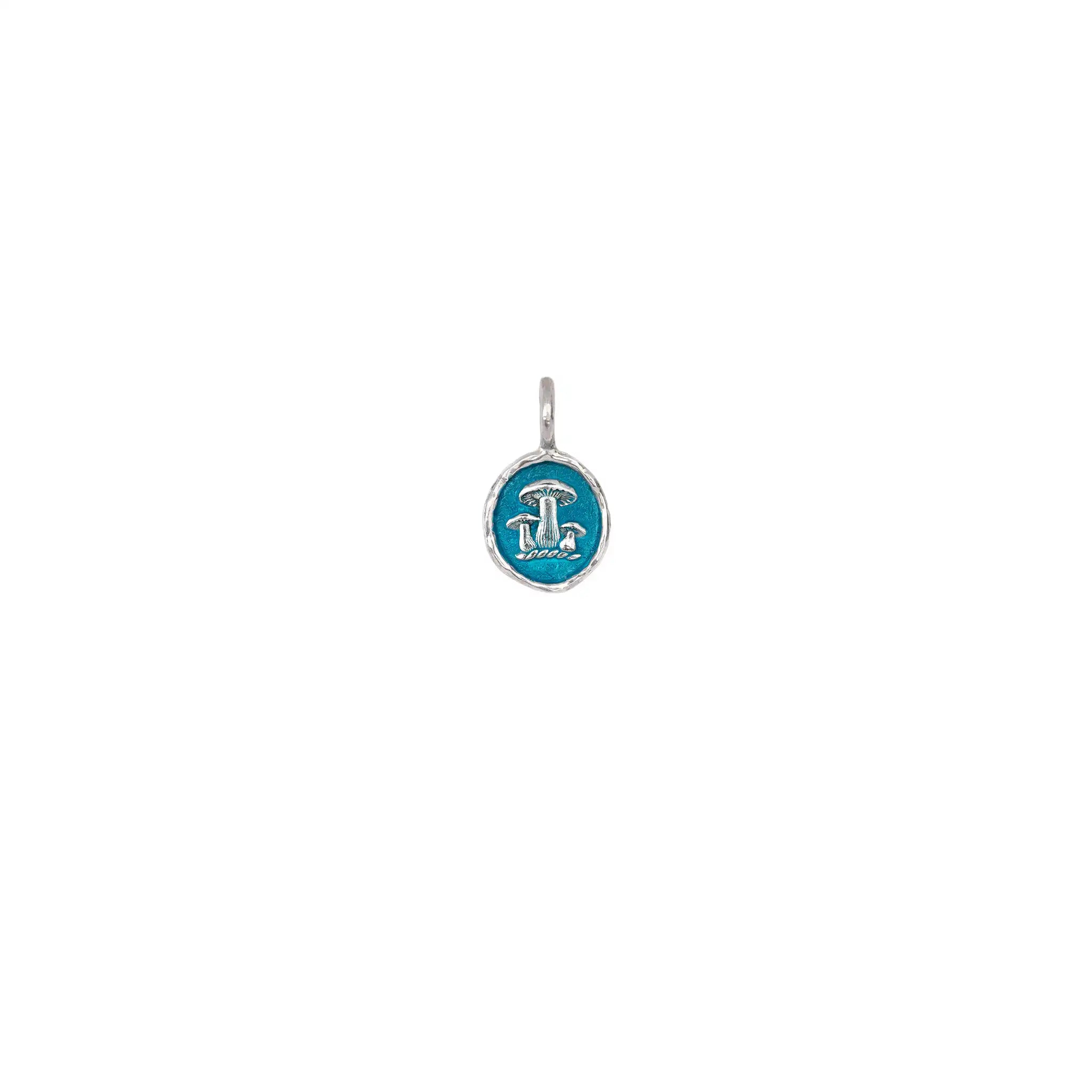 Earthy Appreciation Charm - Capri Blue