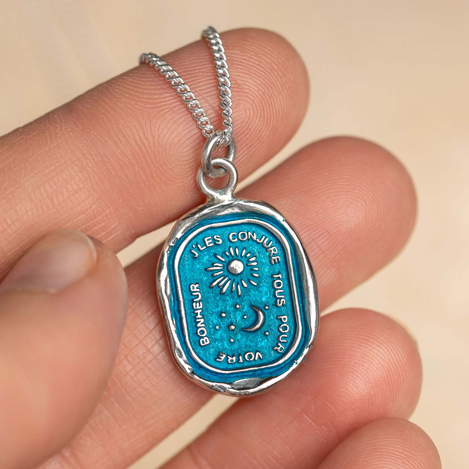 Everything For You Talisman - Capri Blue