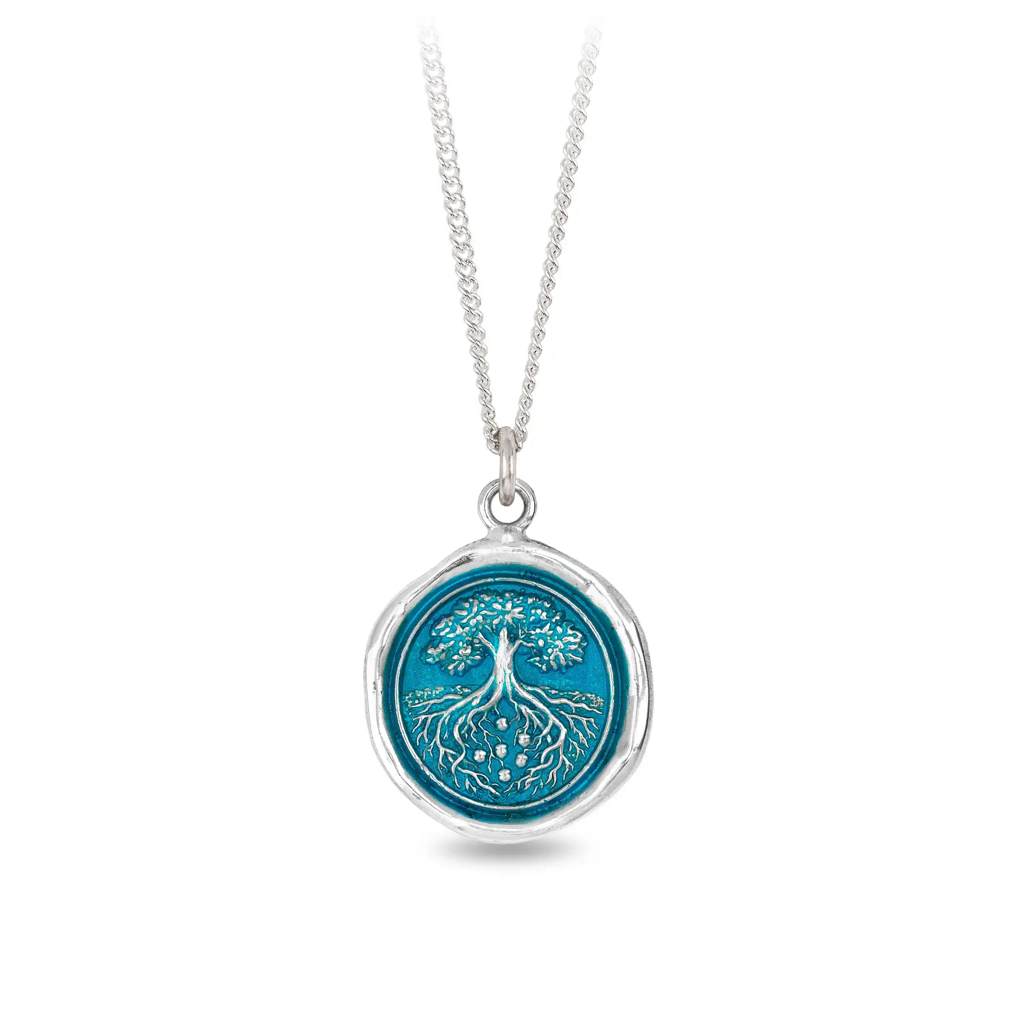 Family Roots Talisman - Capri Blue