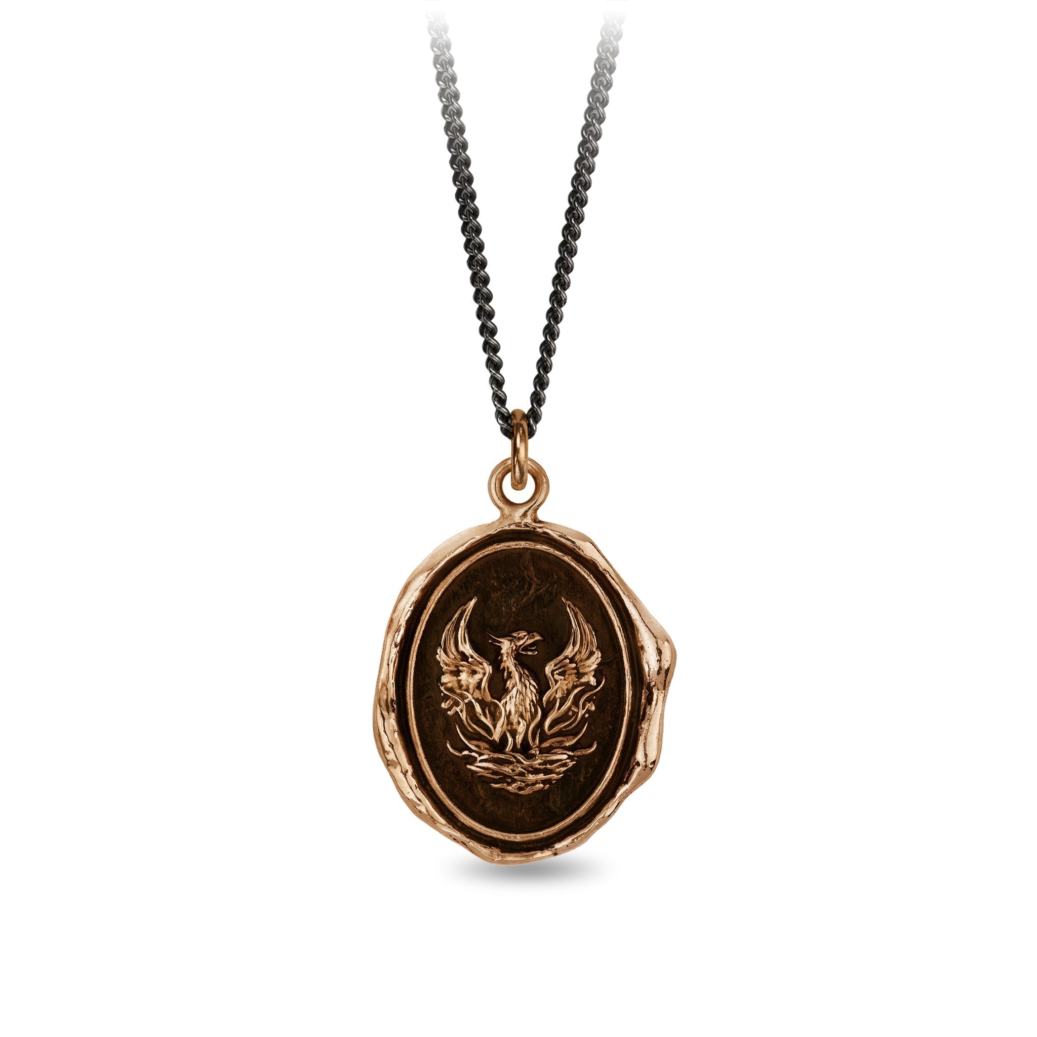 Pyrrha Fire Within Talisman Necklace