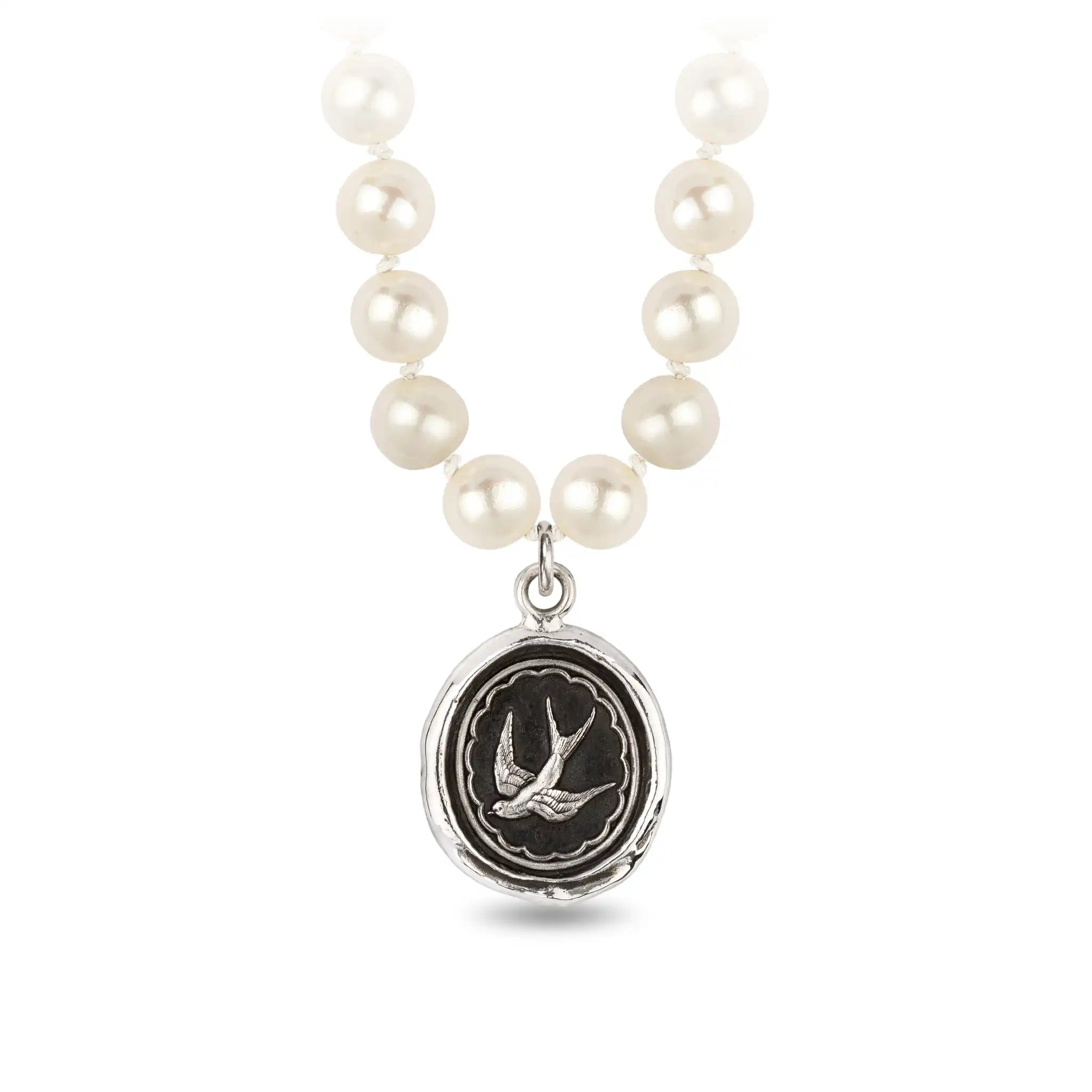 Free Spirited Freshwater Pearl Necklace - Ivory