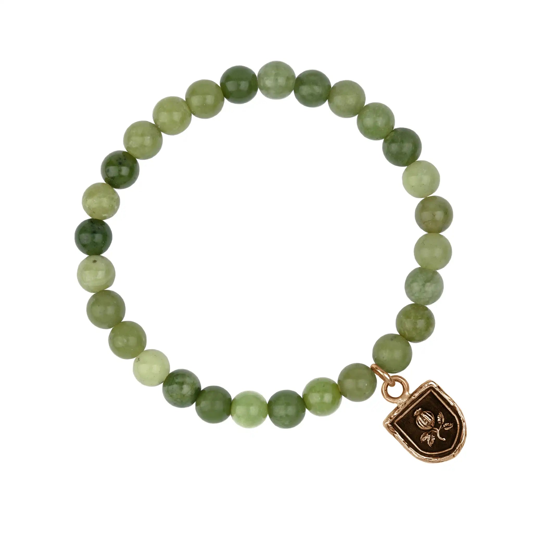 Full of Life Appreciation Talisman Stretch Stone Bracelet