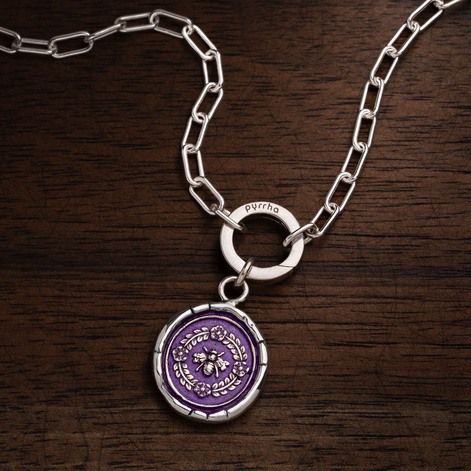 Honeybee Talisman - Mystic Violet