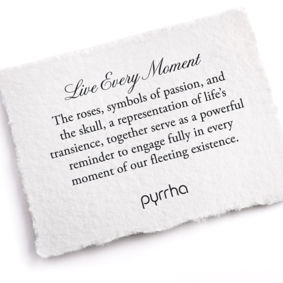 Live Every Moment 14K Gold Talisman - Unveiled