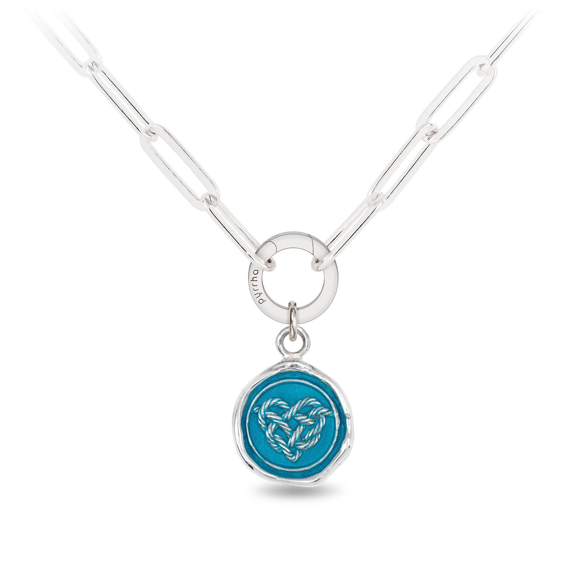 Love Knot Talisman - Capri Blue