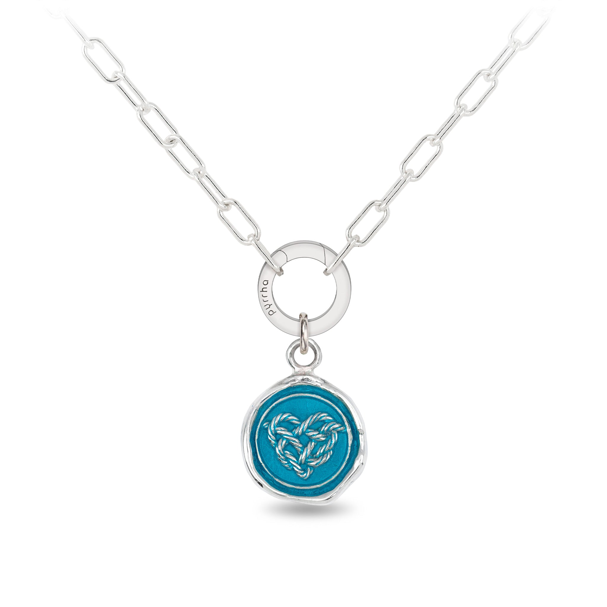 Love Knot Talisman - Capri Blue