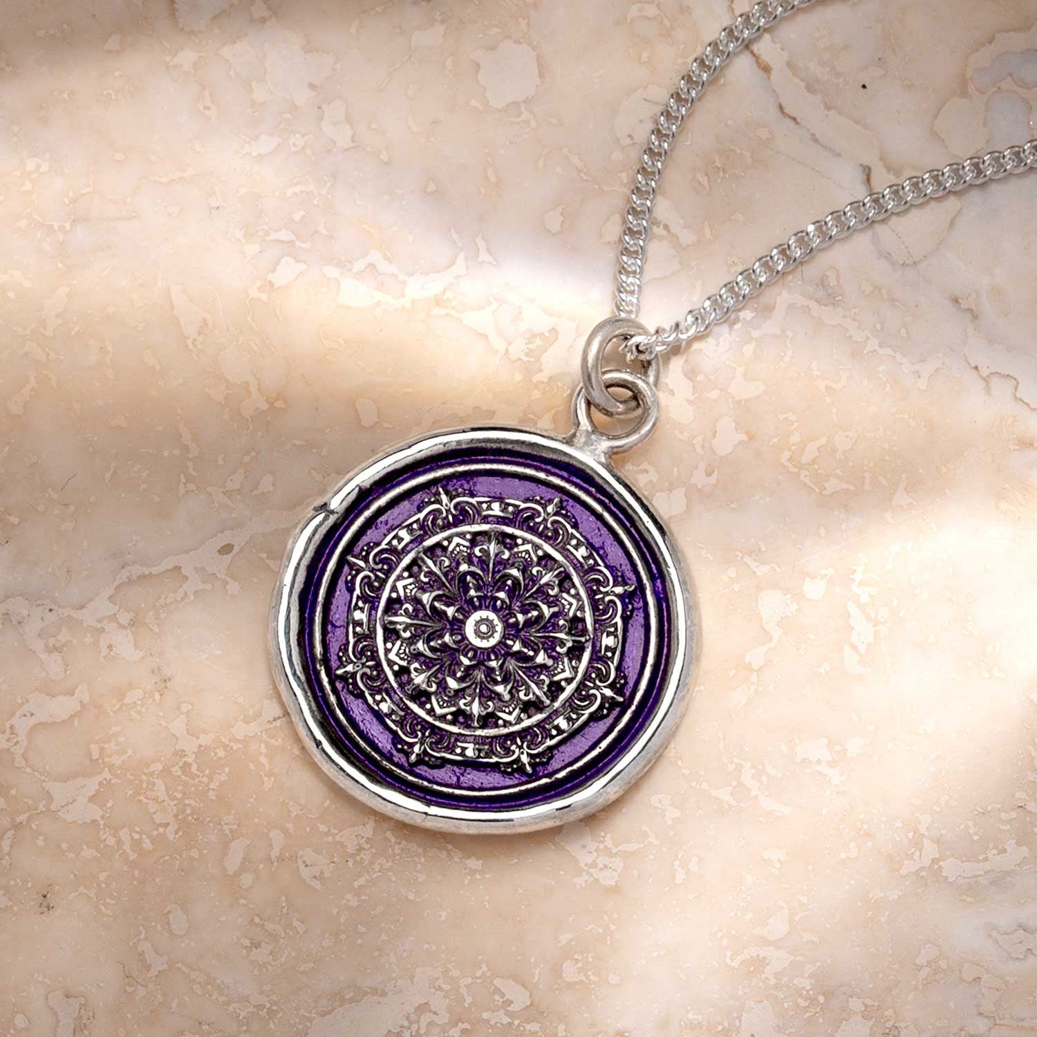 Mandala Talisman - Mystic Violet