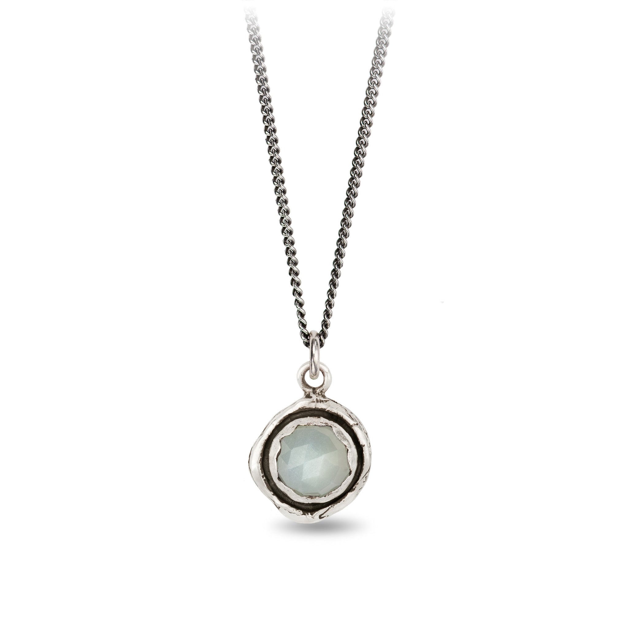 Moonstone Faceted Stone Talisman