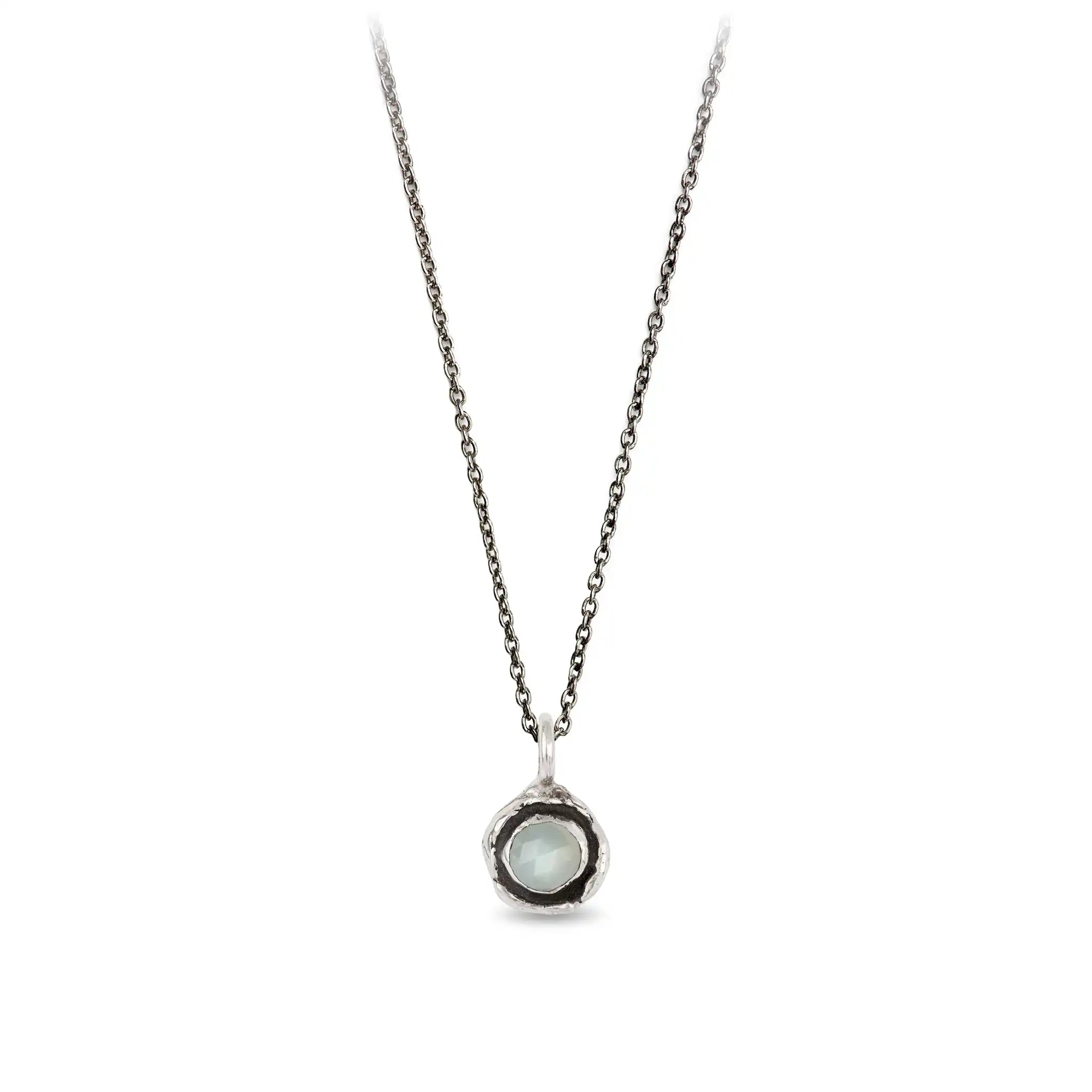 Moonstone Faceted Stone Talisman Charm