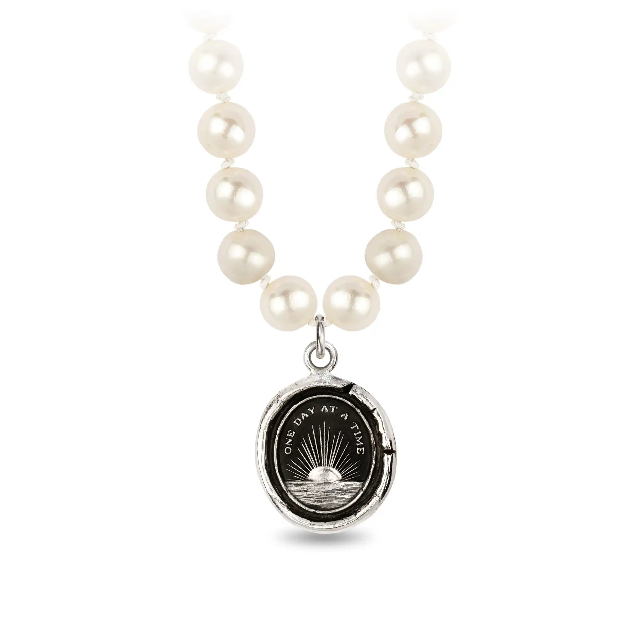 One Day at a Time Freshwater Pearl Necklace - Ivory