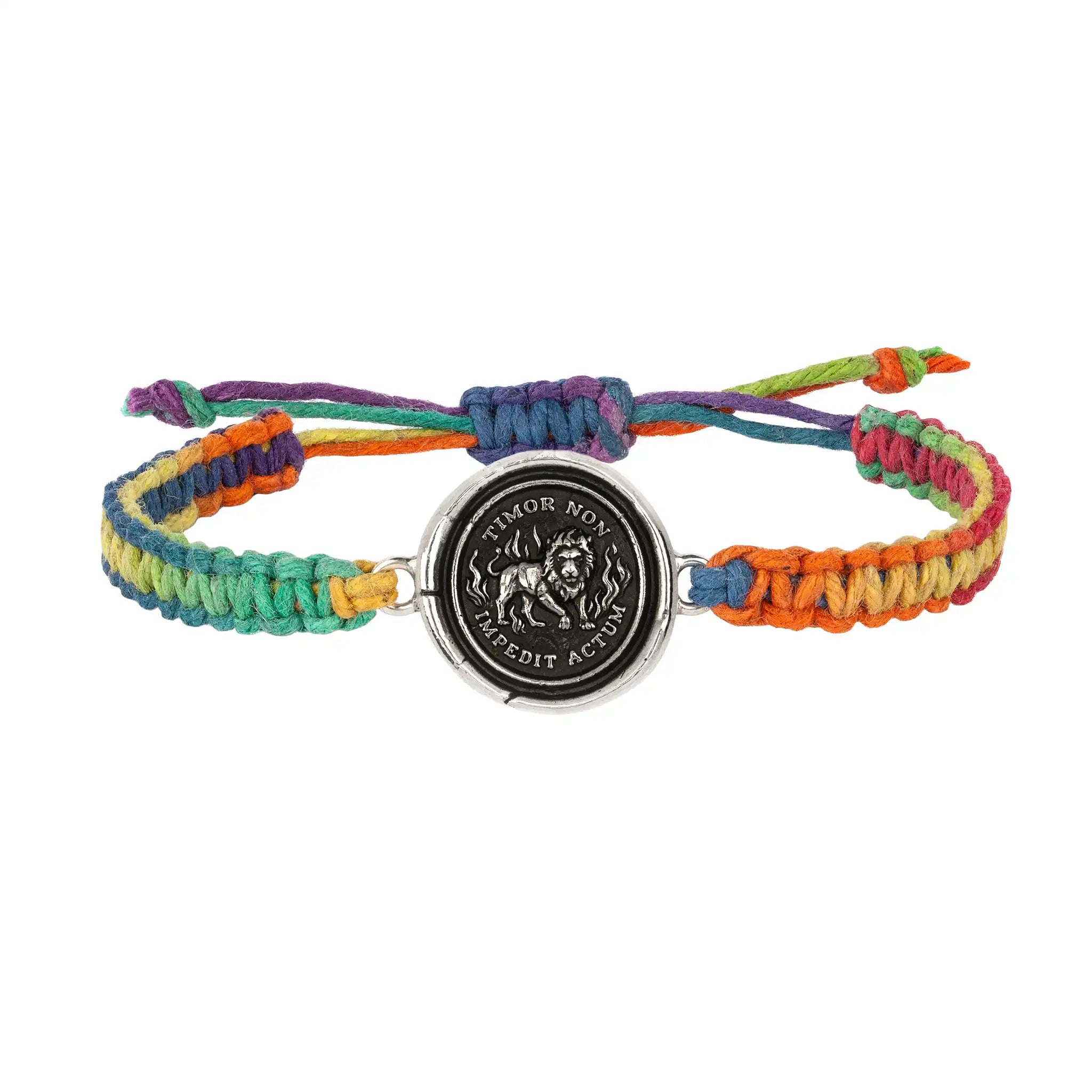 Feel the Fear Braided Bracelet