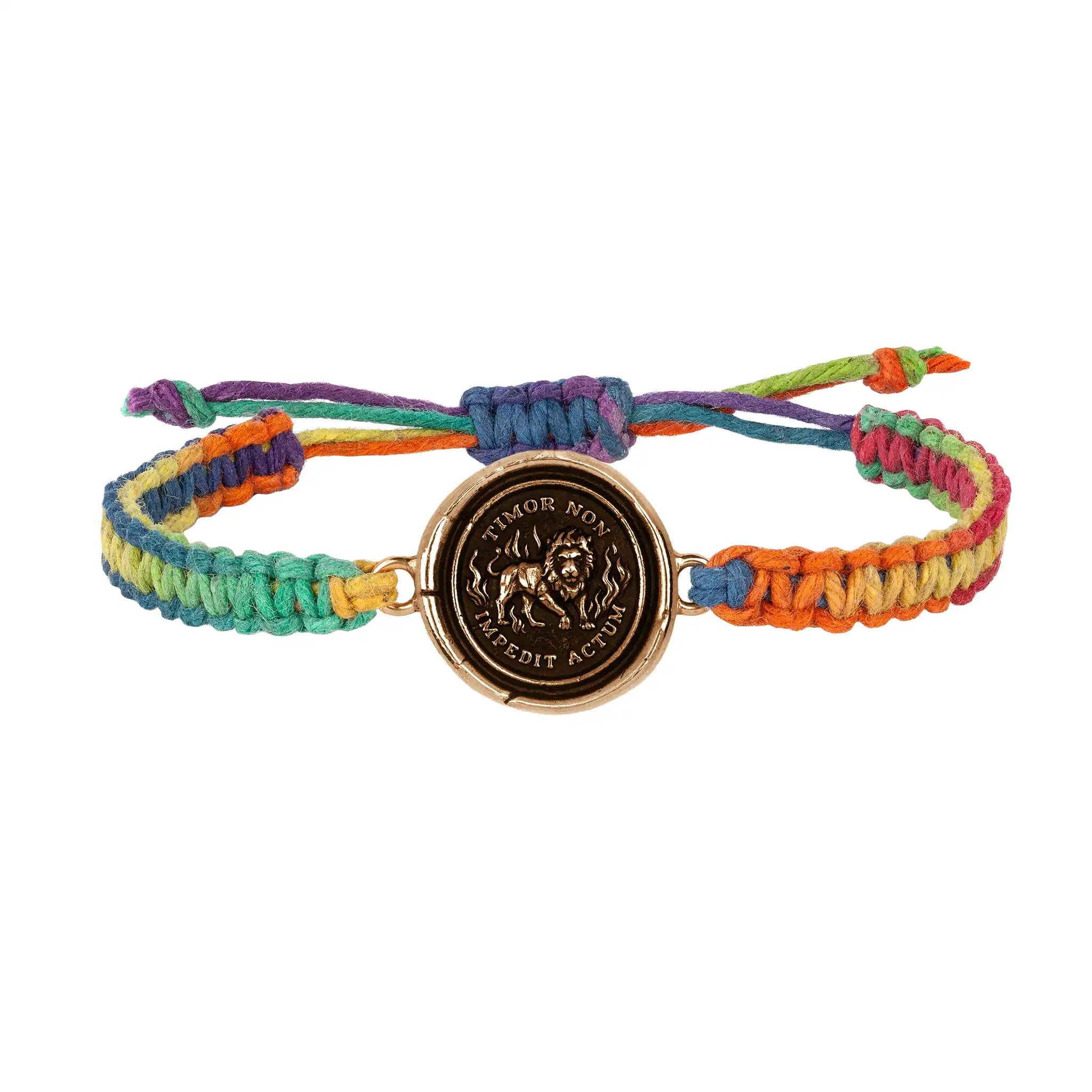 Feel the Fear Braided Bracelet