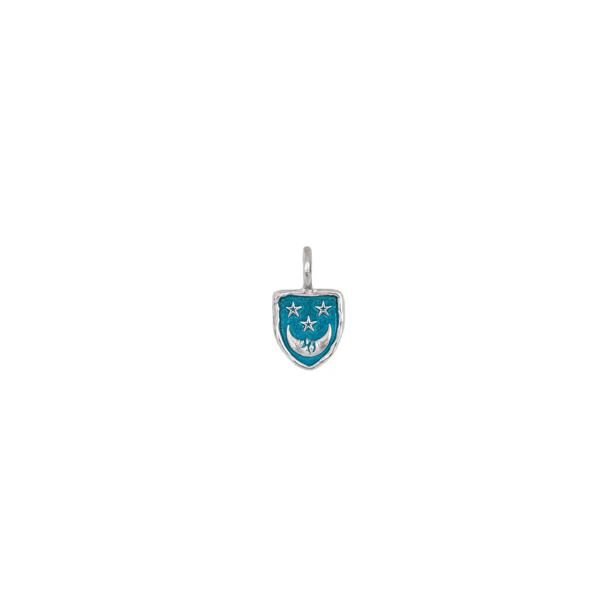 Reflective Appreciation Charm - Capri Blue