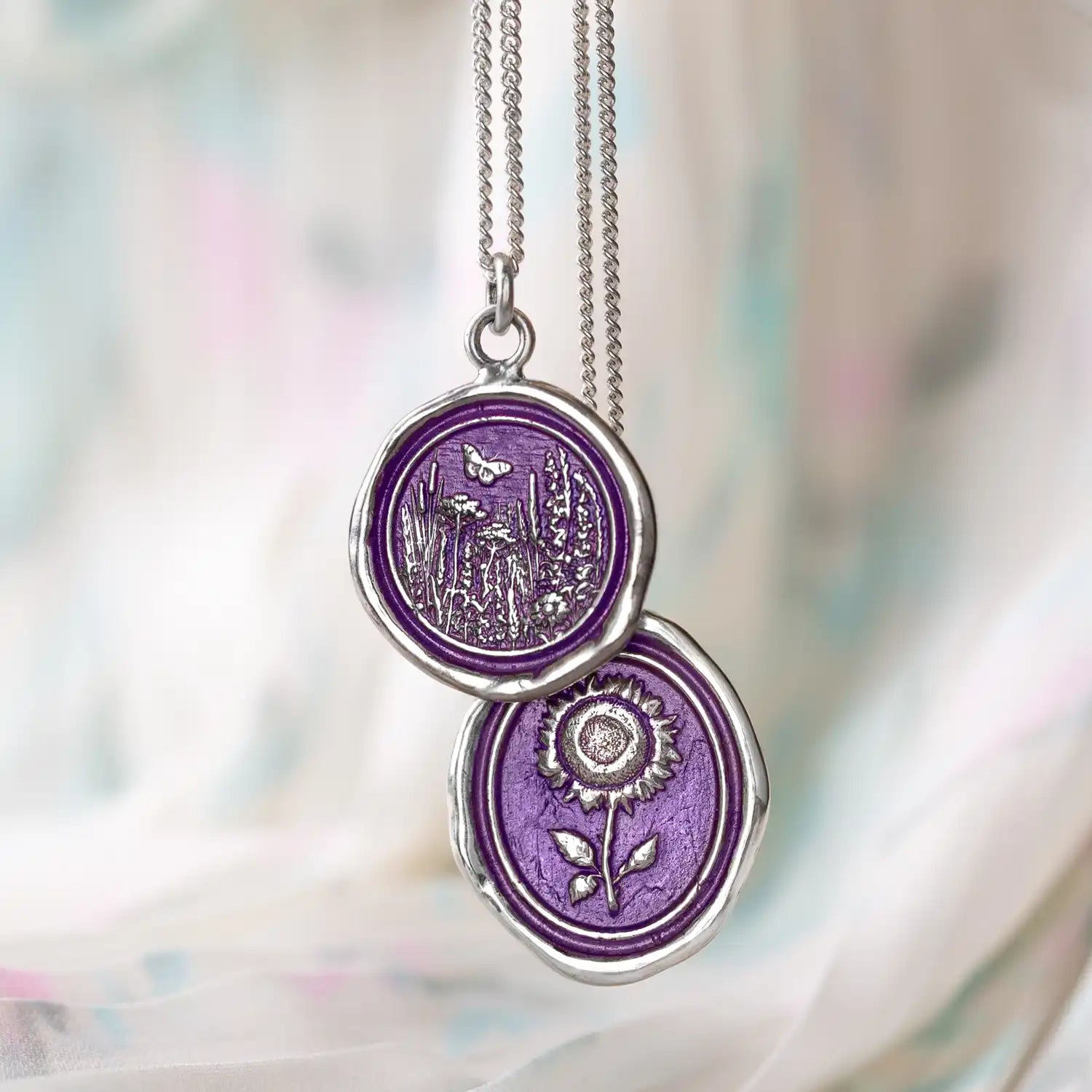 Sunflower Talisman - Mystic Violet
