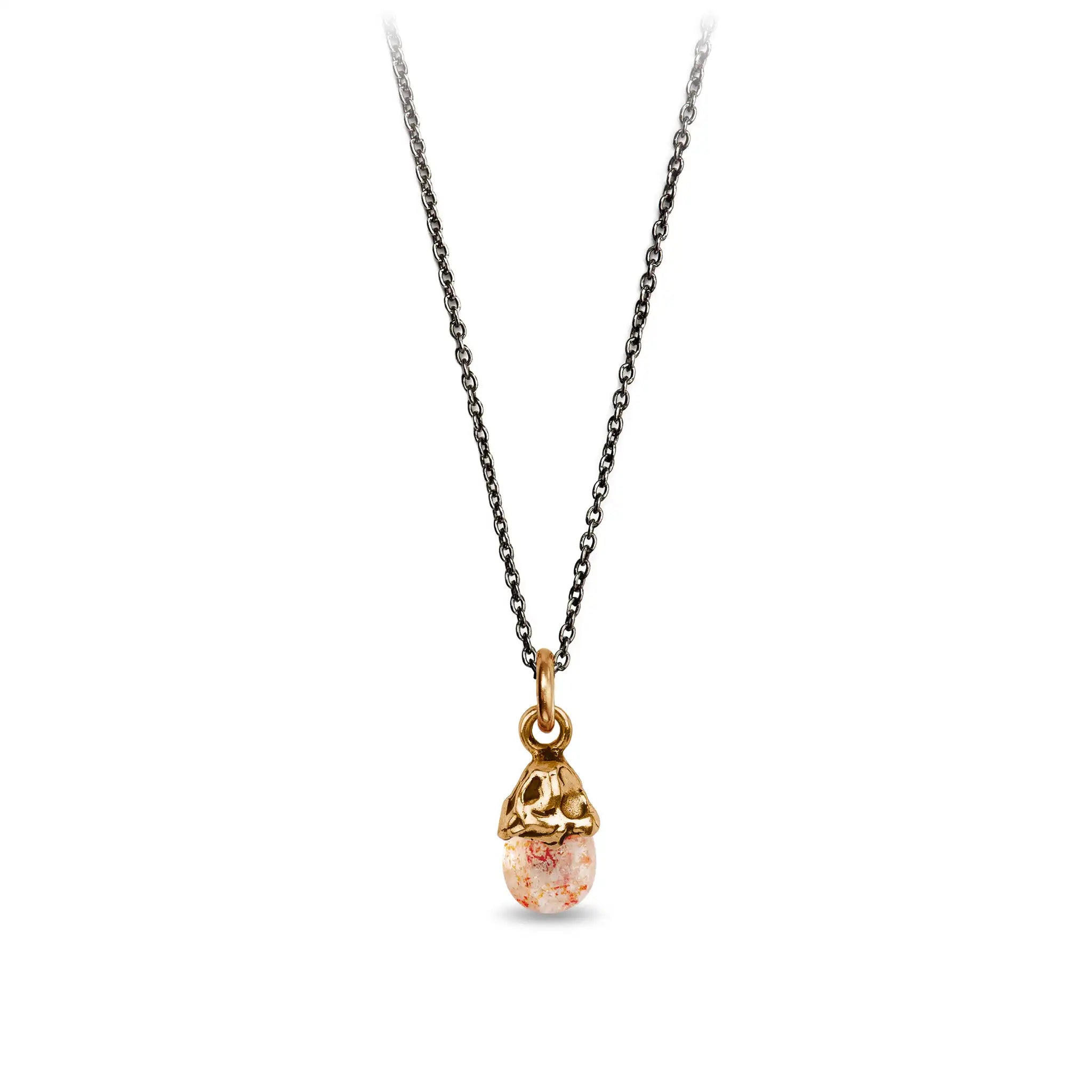 Strength Capped Attraction Charm - Bronze