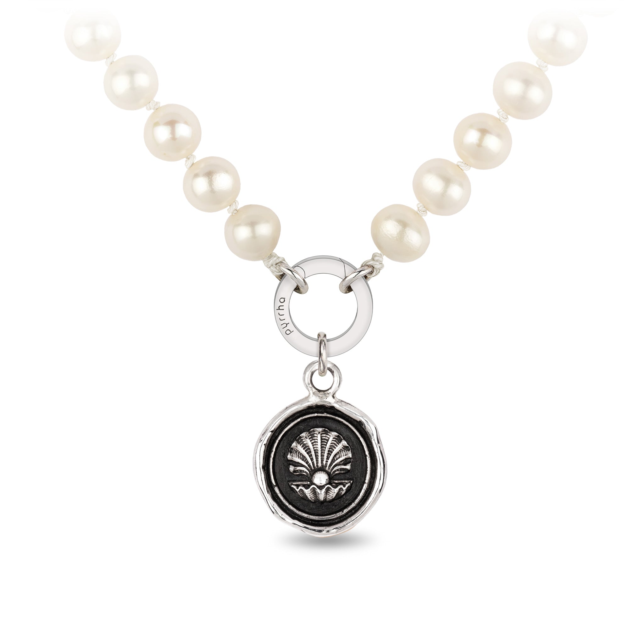 The World is Your Oyster Knotted Freshwater Pearl Necklace